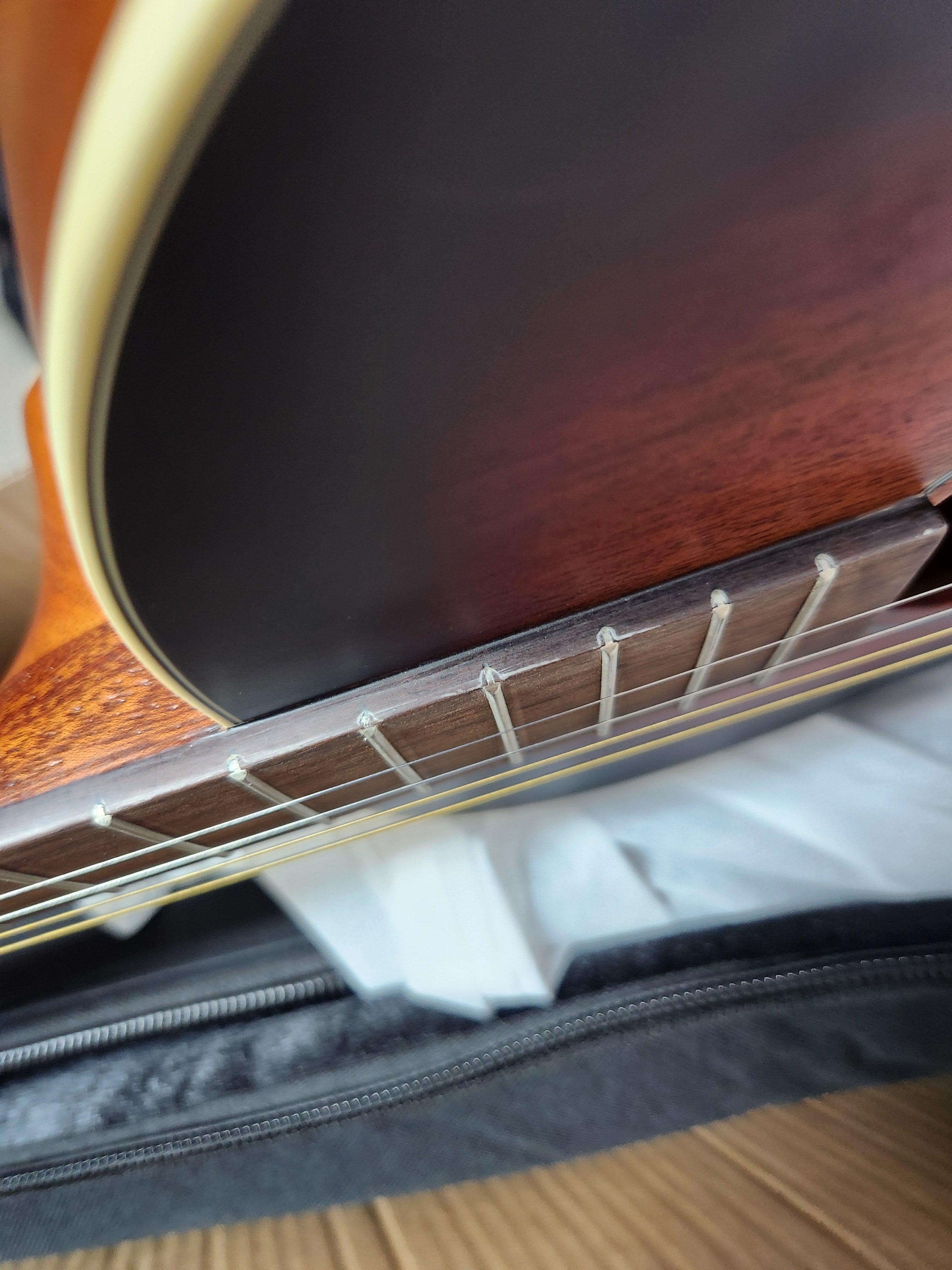 Kala Solid Mahogany Top Sunburst Tenor Guitar