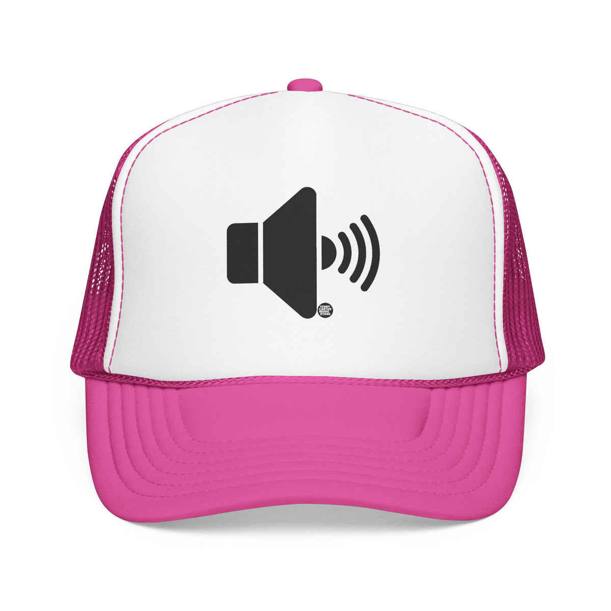 Sound On Speaker Icon Foam Trucker Hat