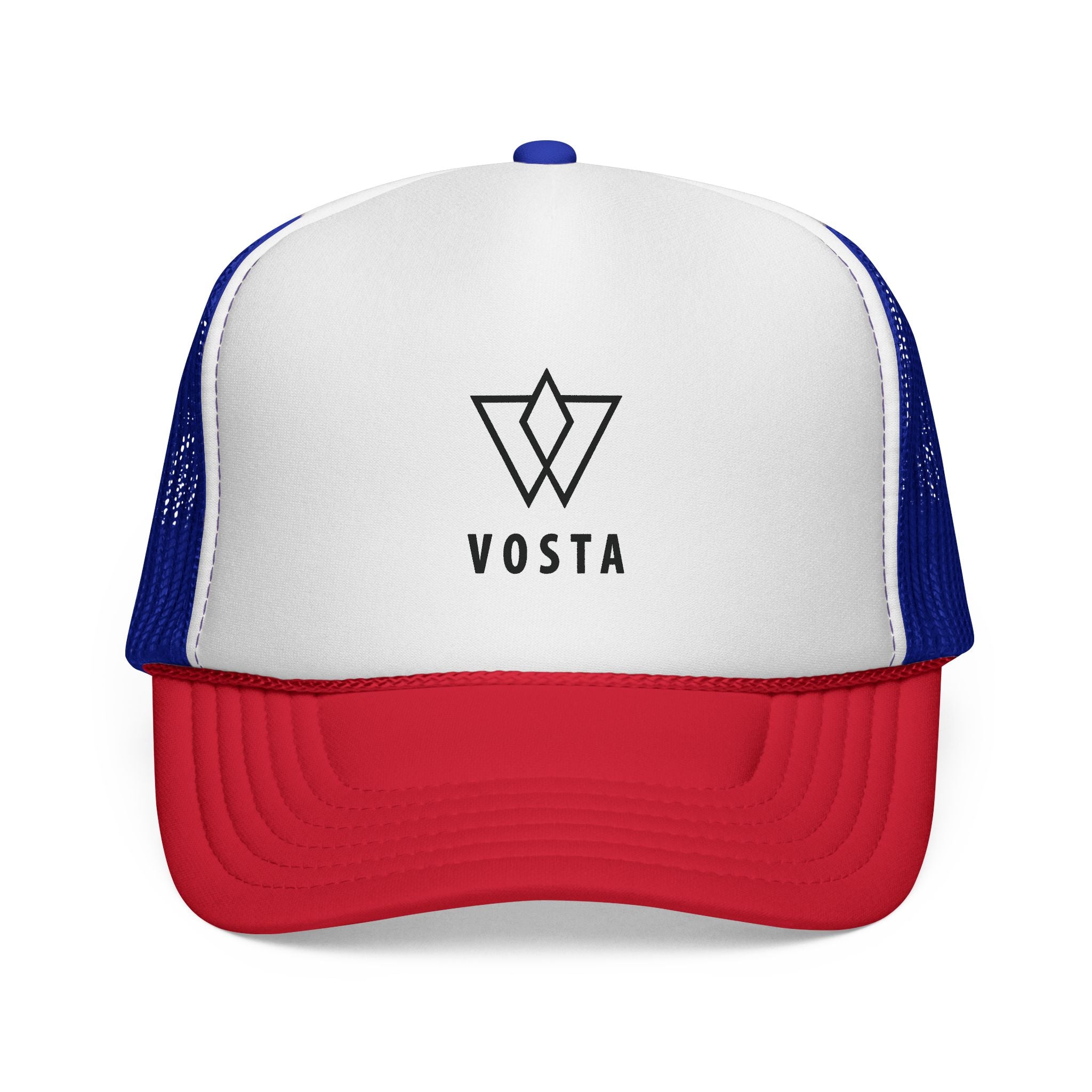 Vosta Trucker Cap — Black Logo