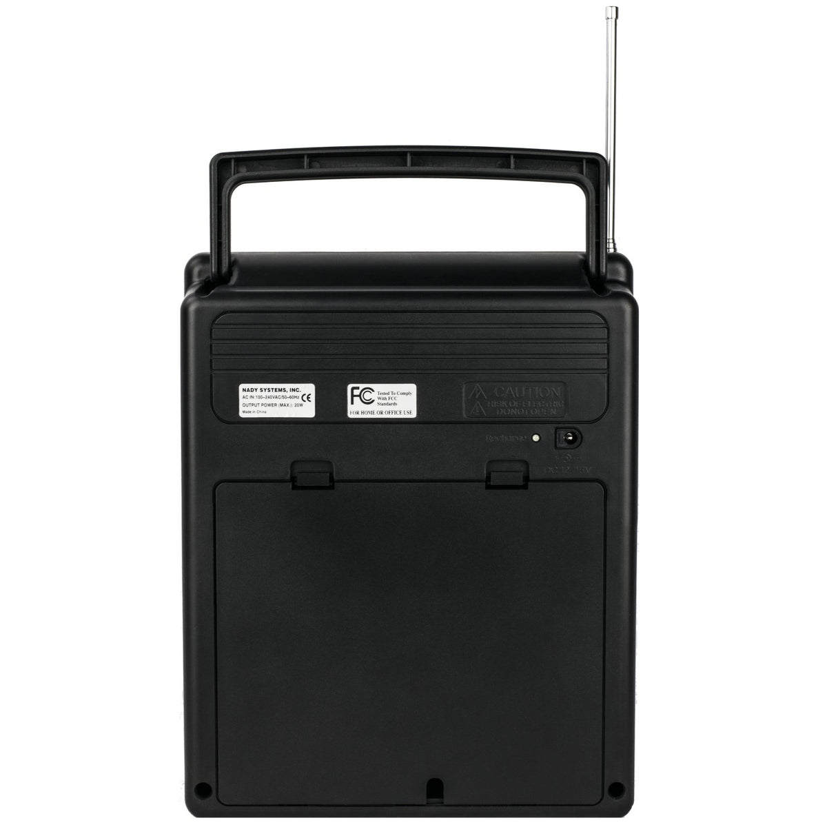 Nady WLT-120 VHF wireless bodypack transmitter, front