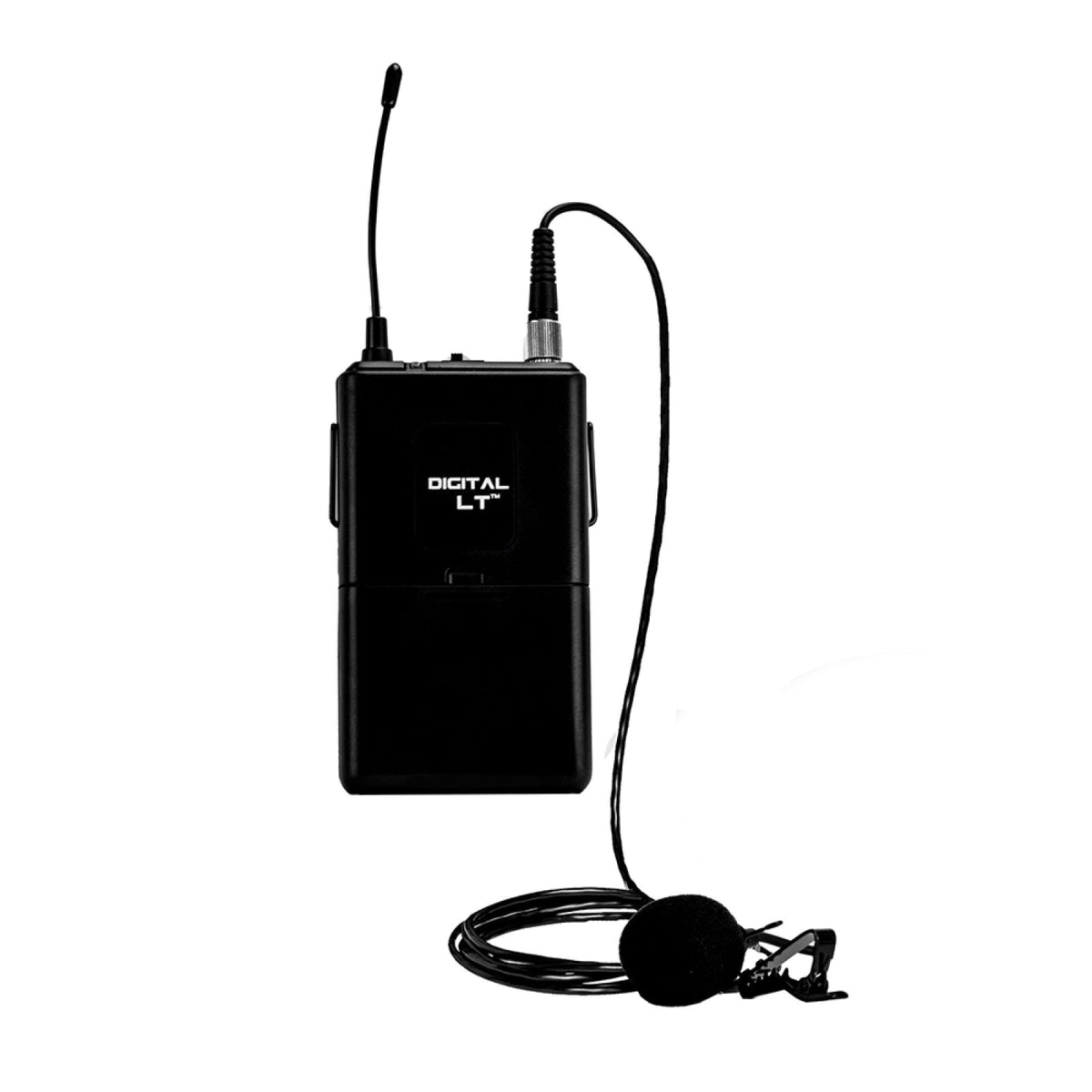 Nady digital bodypack transmitter with lavalier lapel microphone