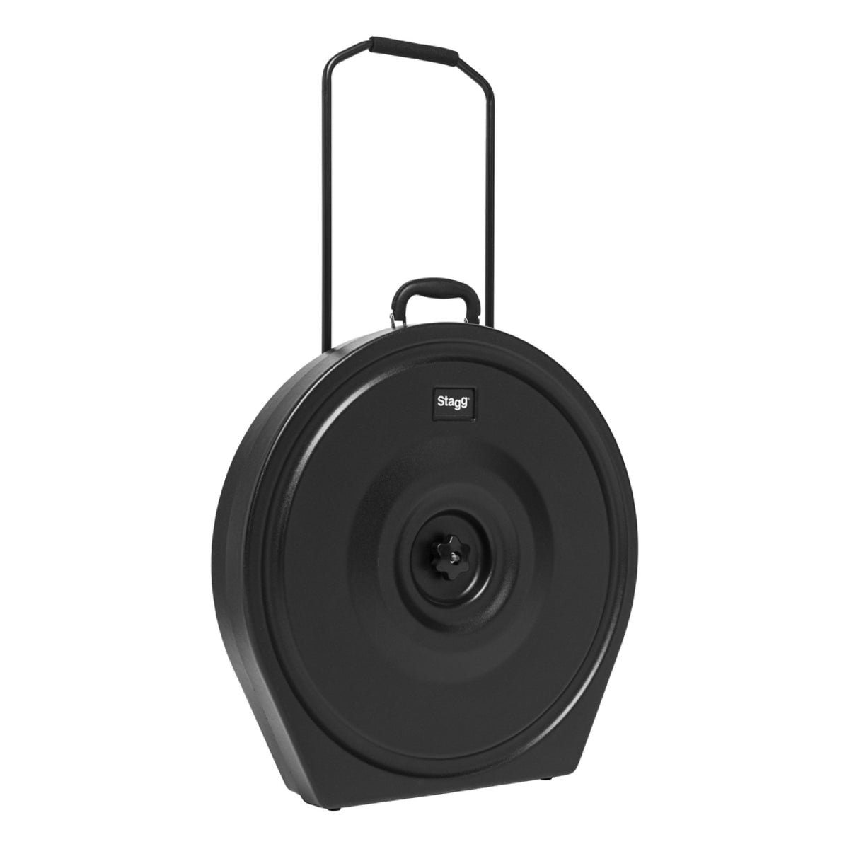 Stagg STBB-22CY/T 22 inch cymbal hard case: upright case with the telescopic handle extended
