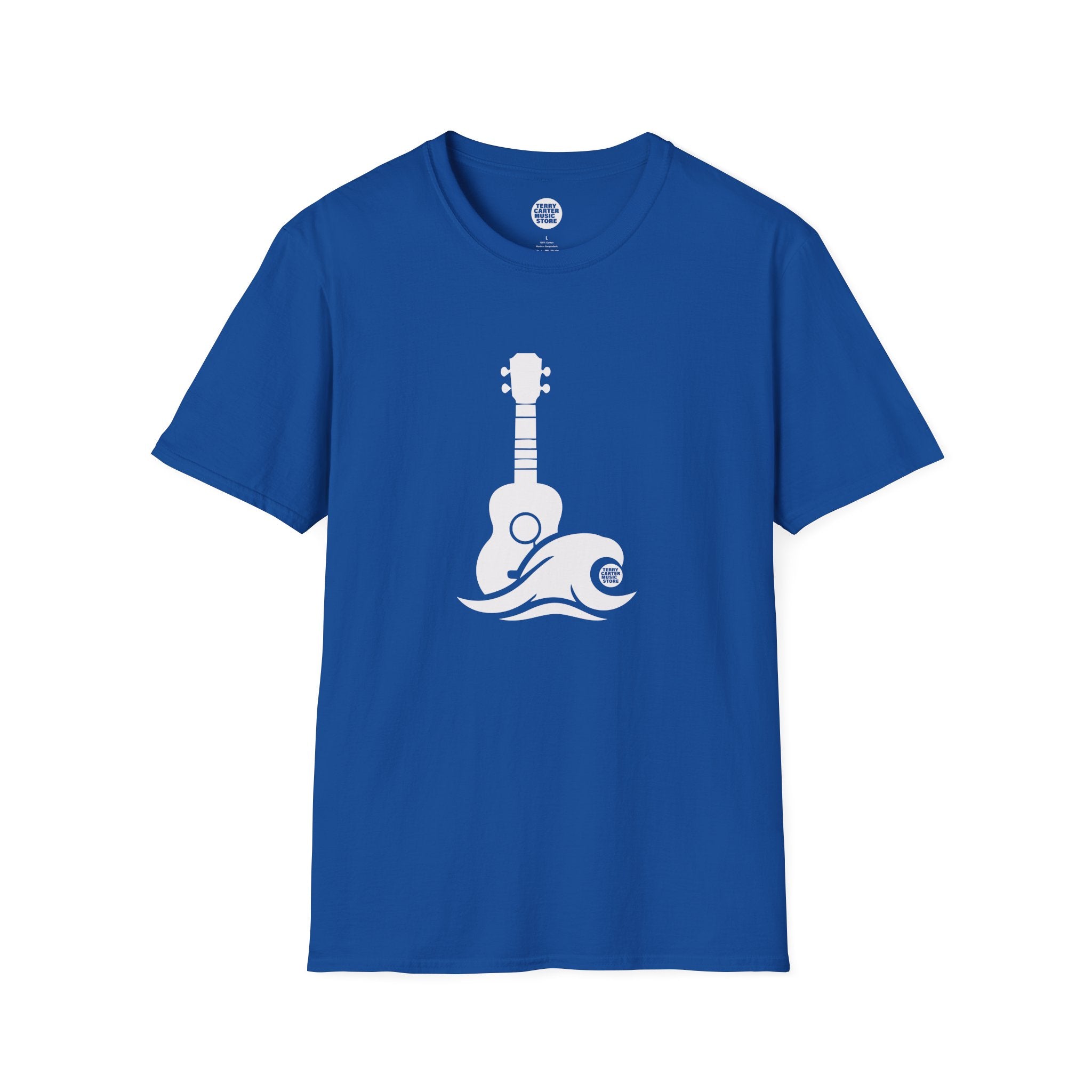 Ukulele Musician T‑Shirt - White Logo