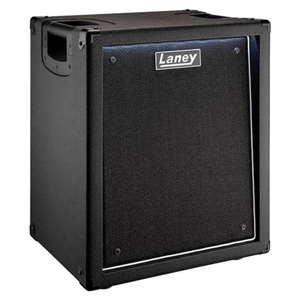 Laney LFR-110 10-inch powered full range cabinet front three-quarter view with top grab handle
