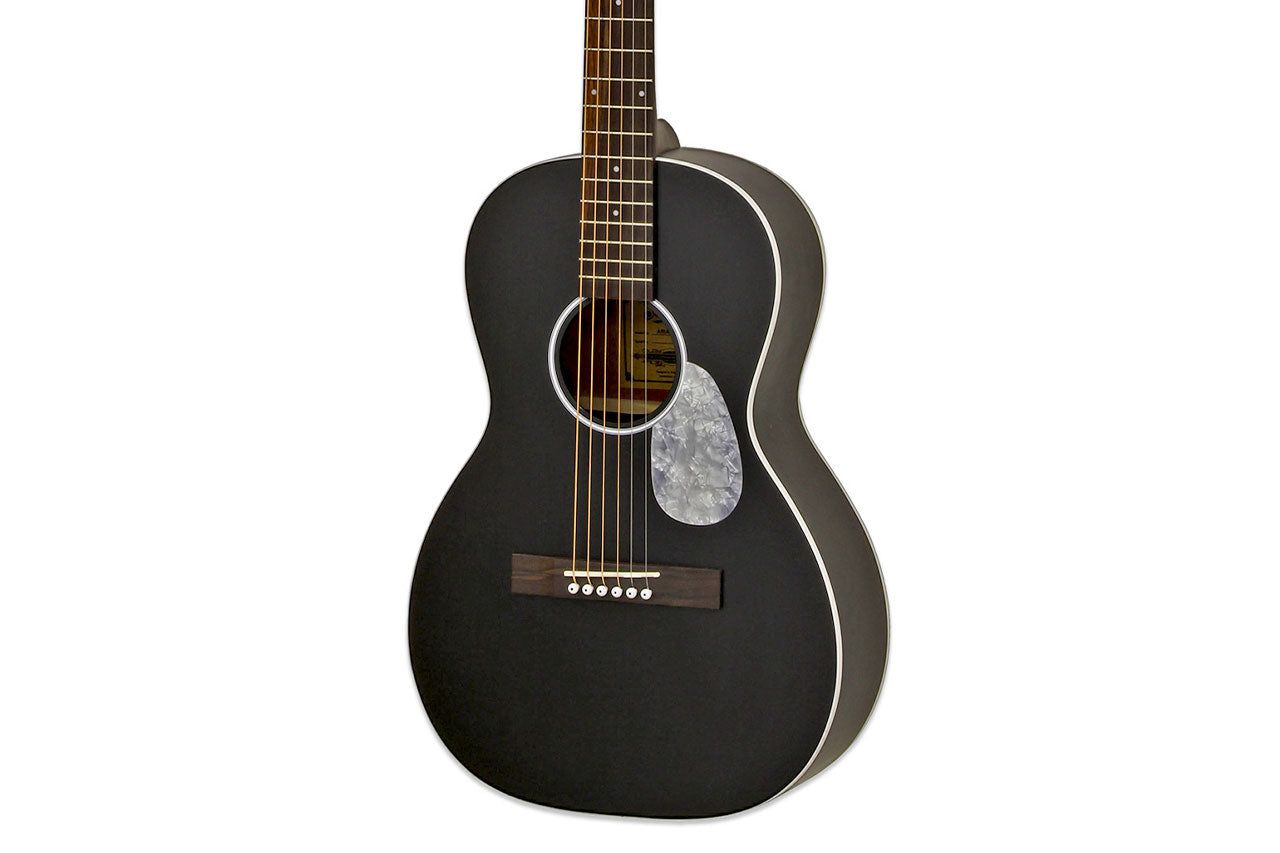 Aria 131-UP Stained Black Parlor Guitar