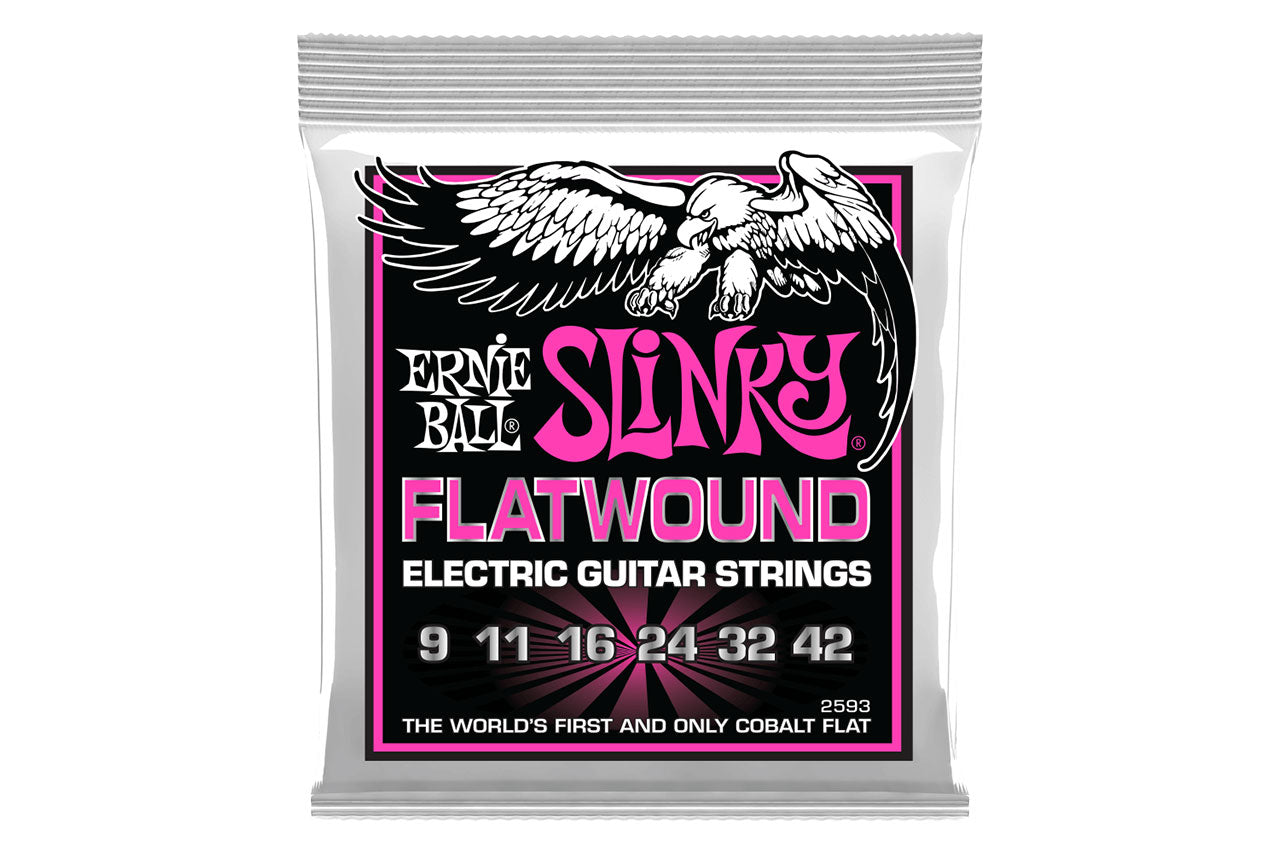 Ernie Ball Flatwound Electric Guitar Strings