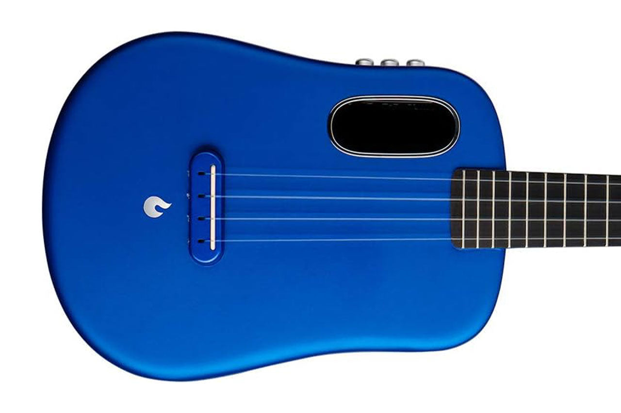 Lava U Blue Acoustic-Electric Tenor Ukulele