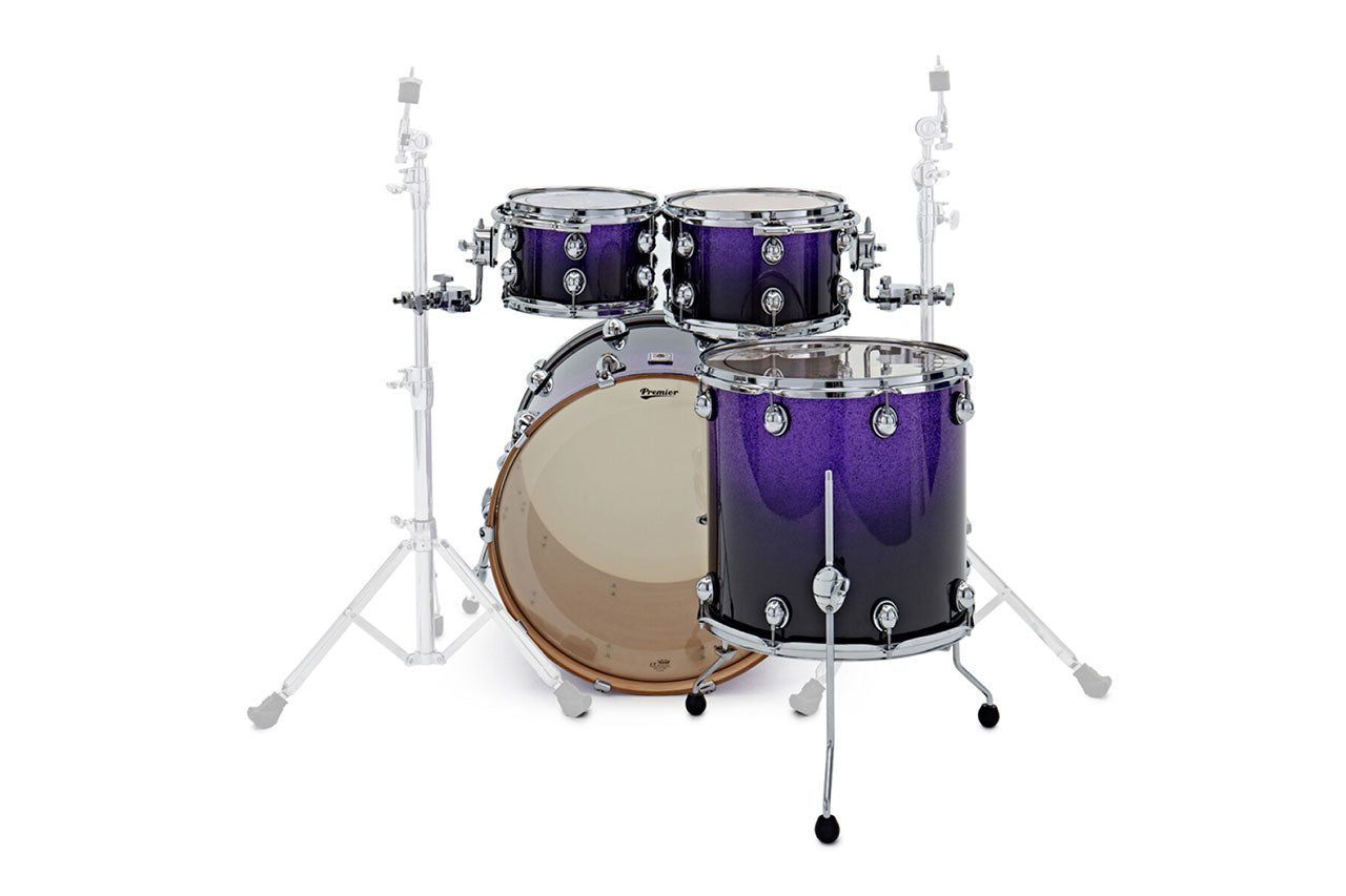 Premier Genista Maple Shell Drum Pack - Purple