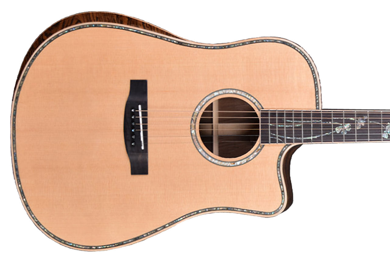 Willow Creek FX-PD9AY Black Ash Pro Guitar