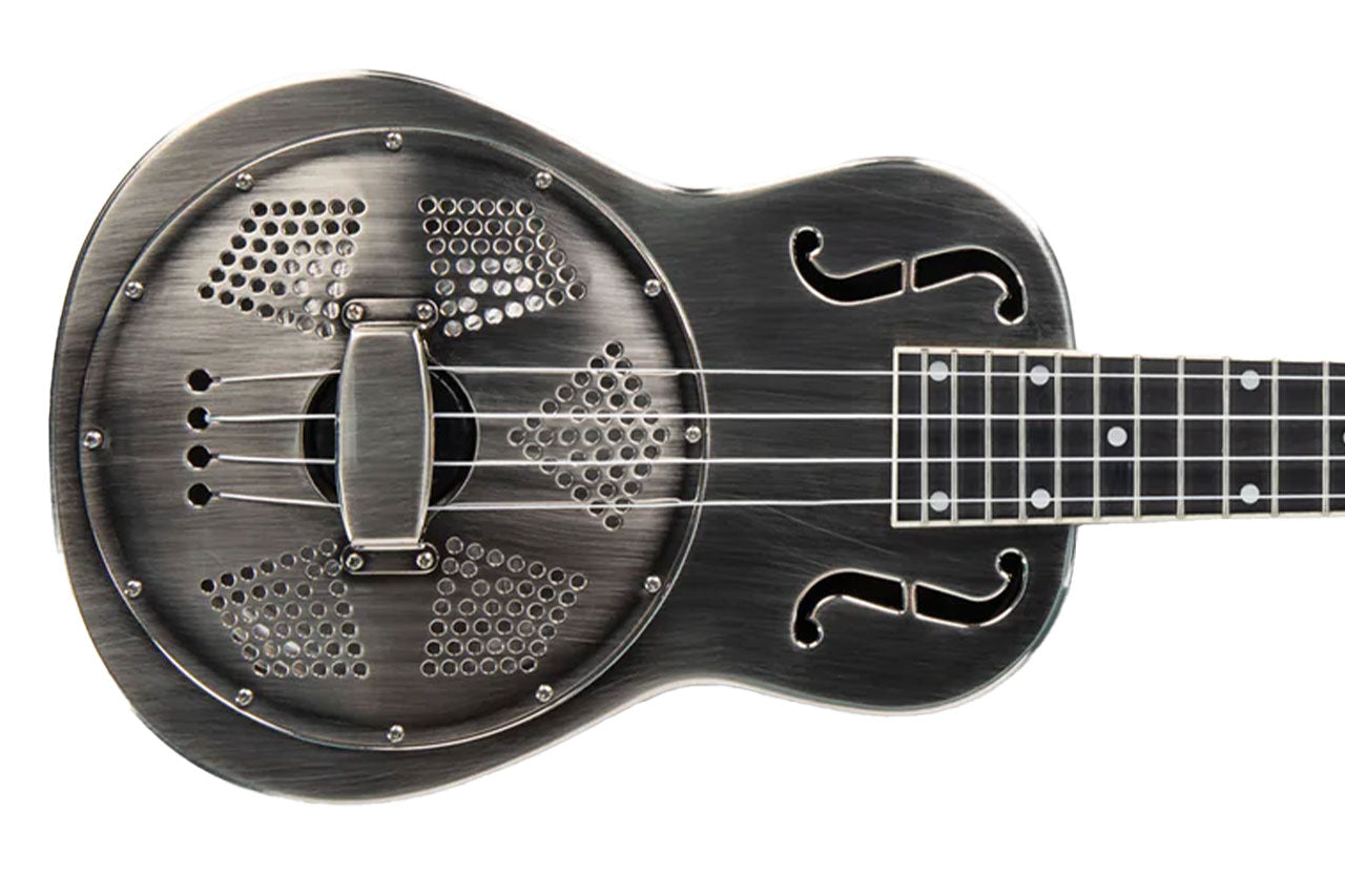 Kala Resonator Brushed Nickel Tenor Ukulele