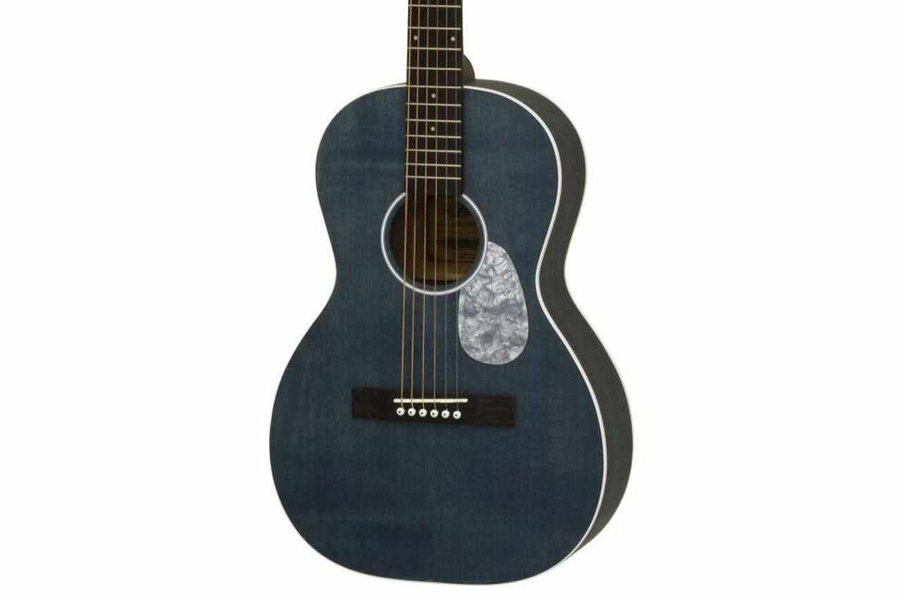 Aria 131-UP Stained Blue Parlor Guitar