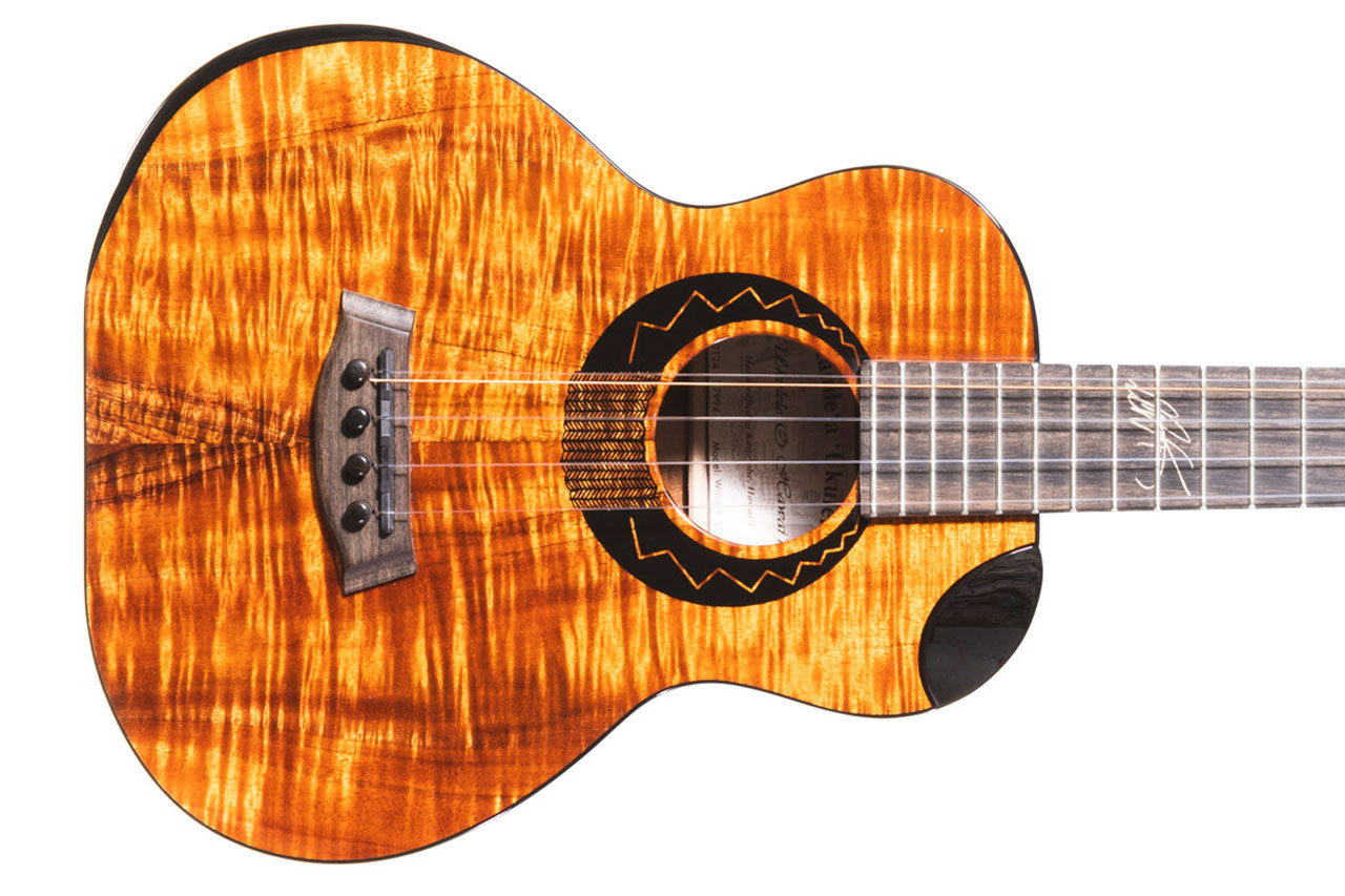 Kanile'a Willie`K 5-String Super Tenor Ukulele
