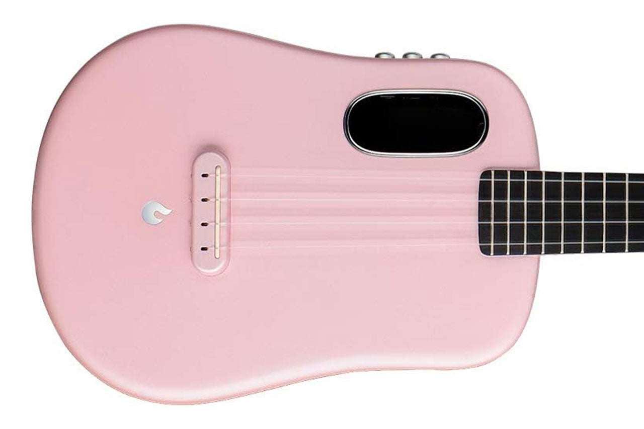 Lava U Pink Acoustic-Electric Tenor Ukulele