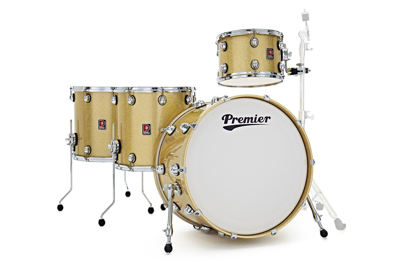 Premier Genista Heritage 24" Shell Drum Pack - Gold