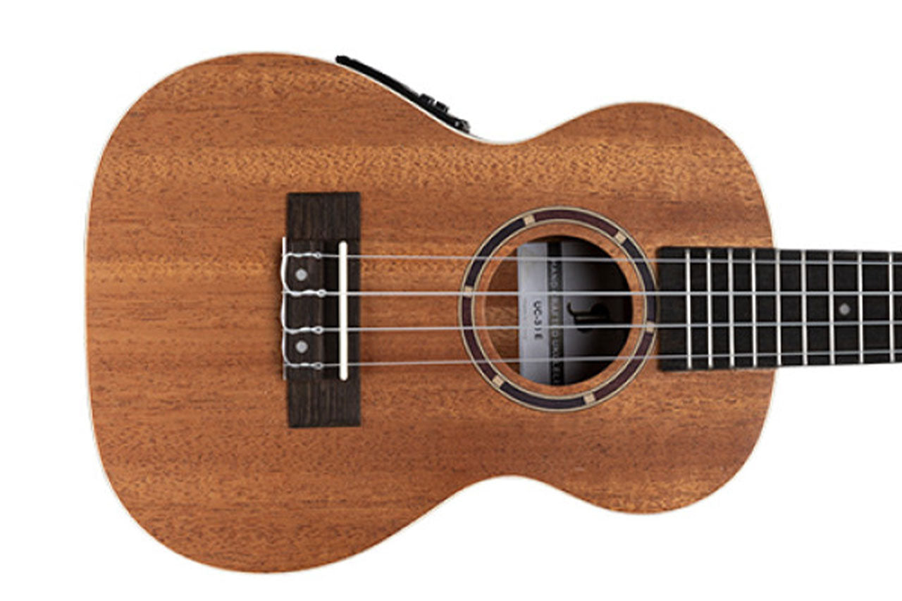 Stagg Sapele Acoustic-Electric Concert Ukulele 