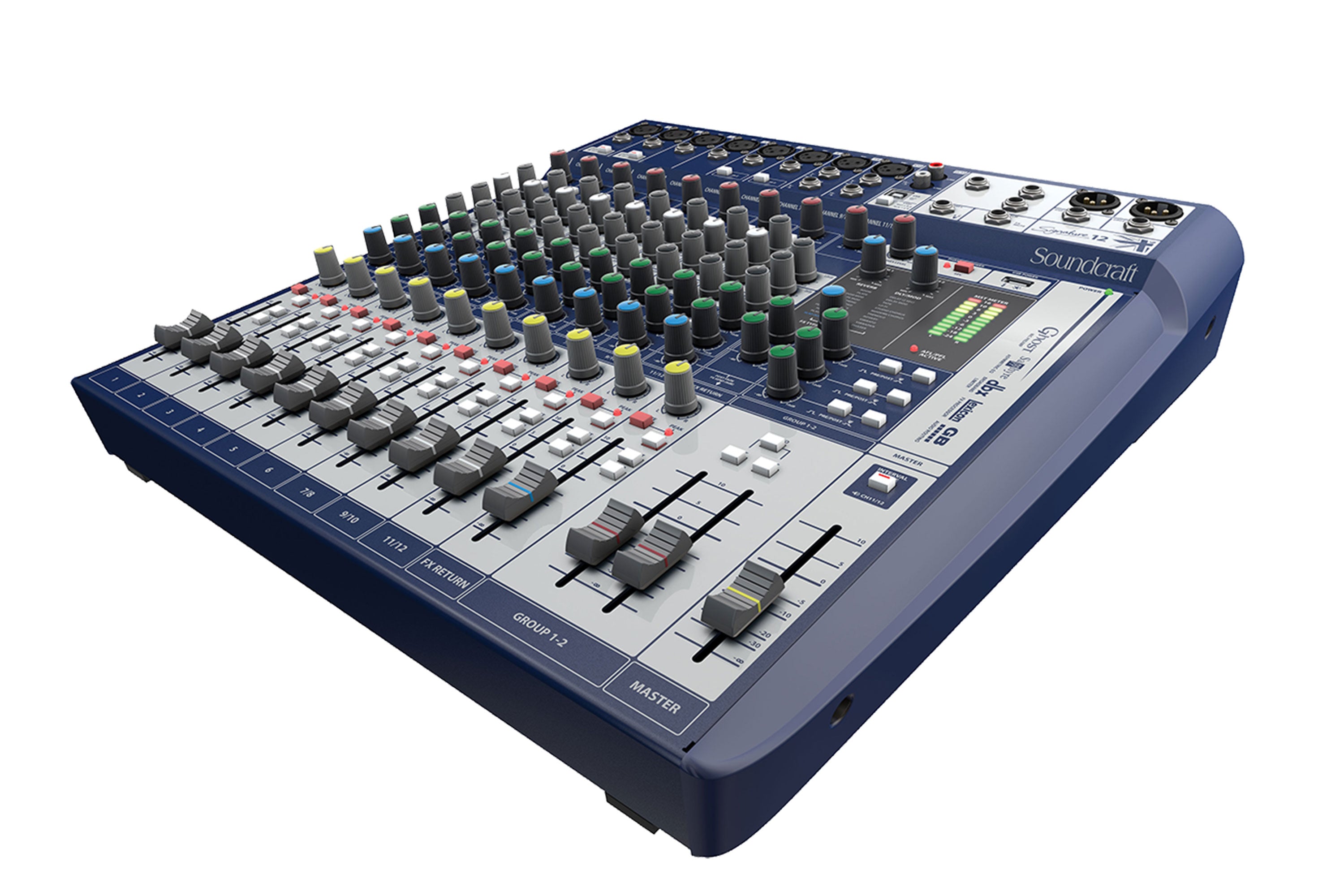 Soundcraft 12 Channel Mixer w/ Effects