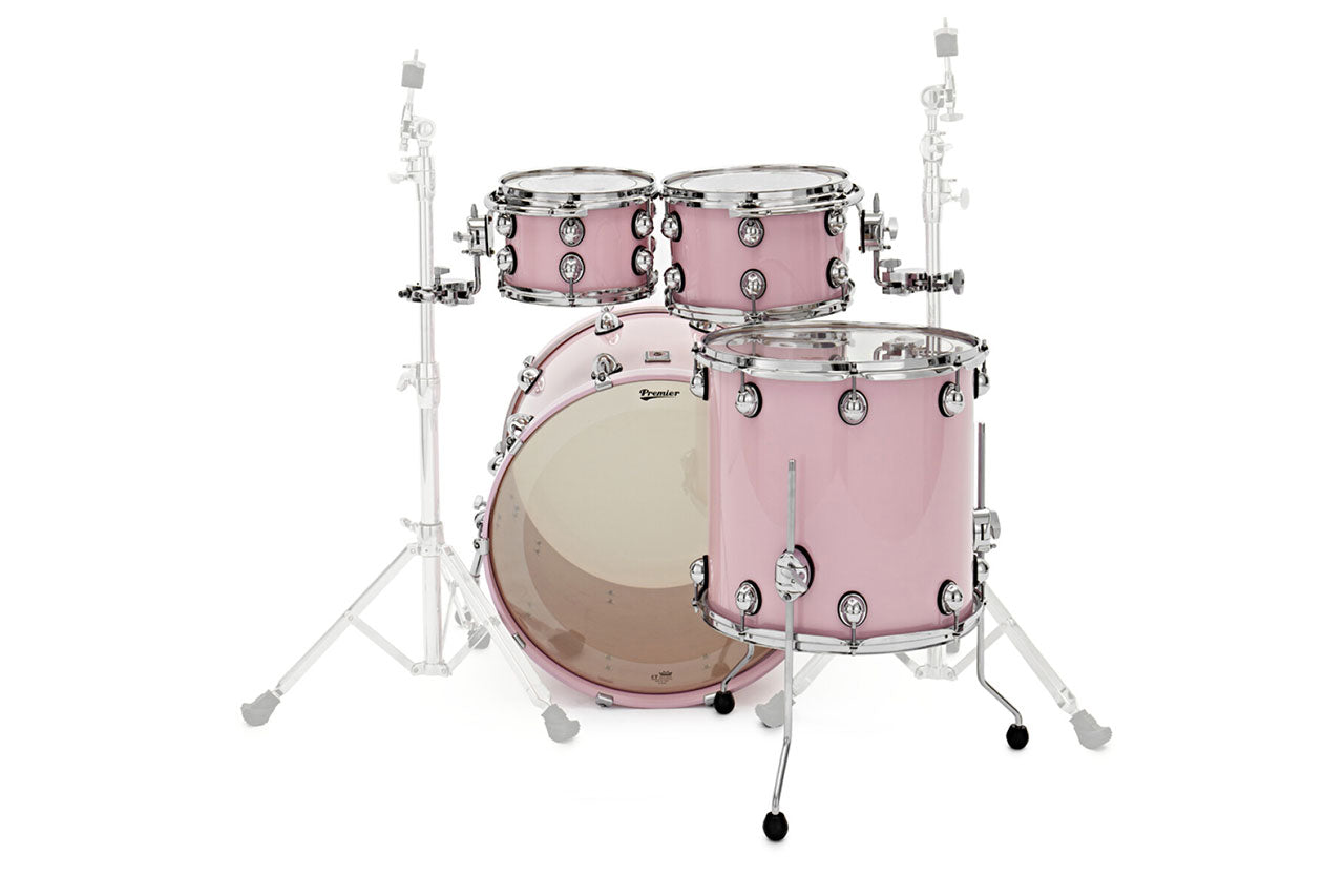 Premier Genista Maple Shell Drum Pack - Pink