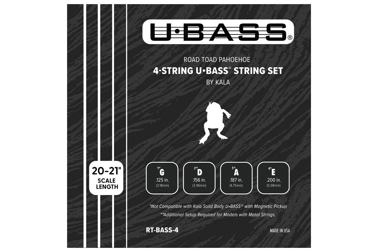 Kala RT-BASS-4 Pahoehoe U•BASS Strings