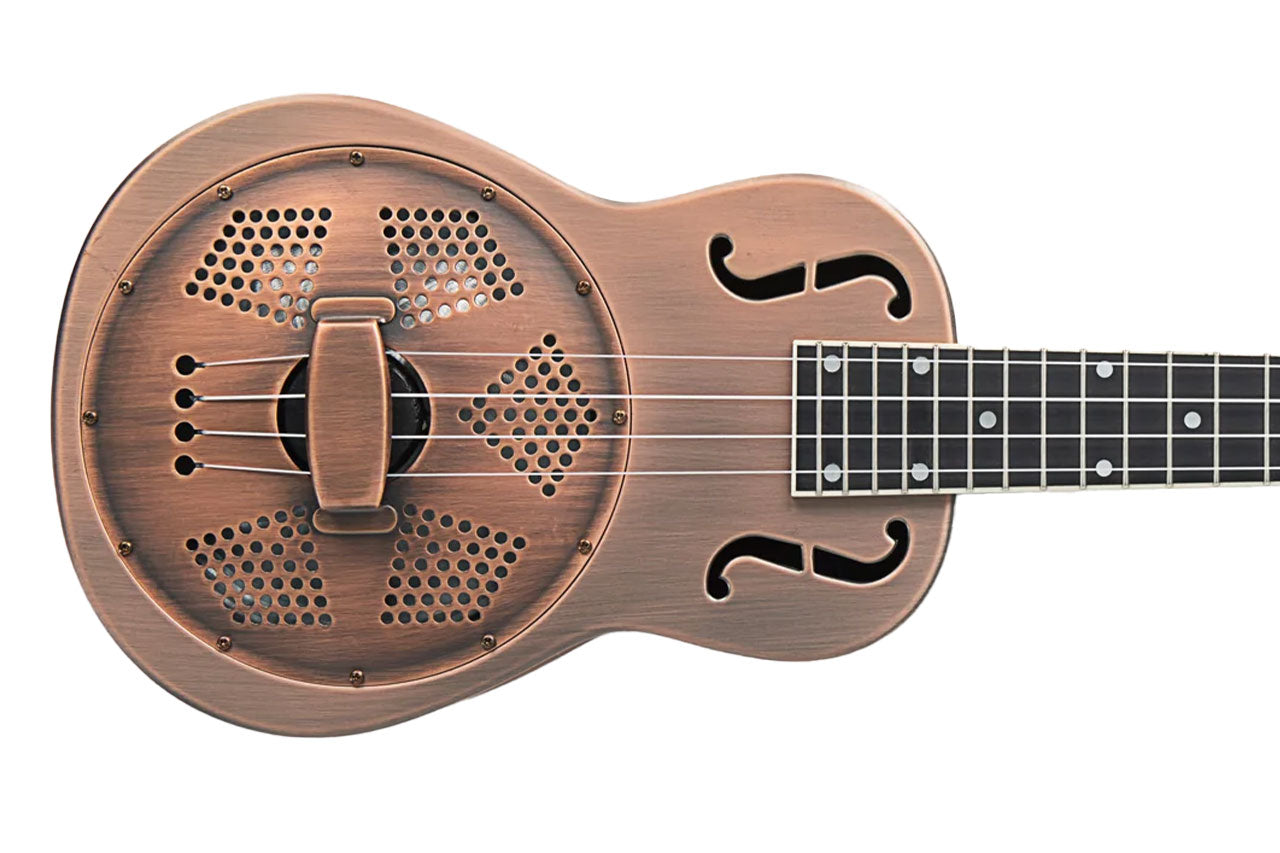 Kala RES-BCR-B-E Resonator Baritone Ukulele