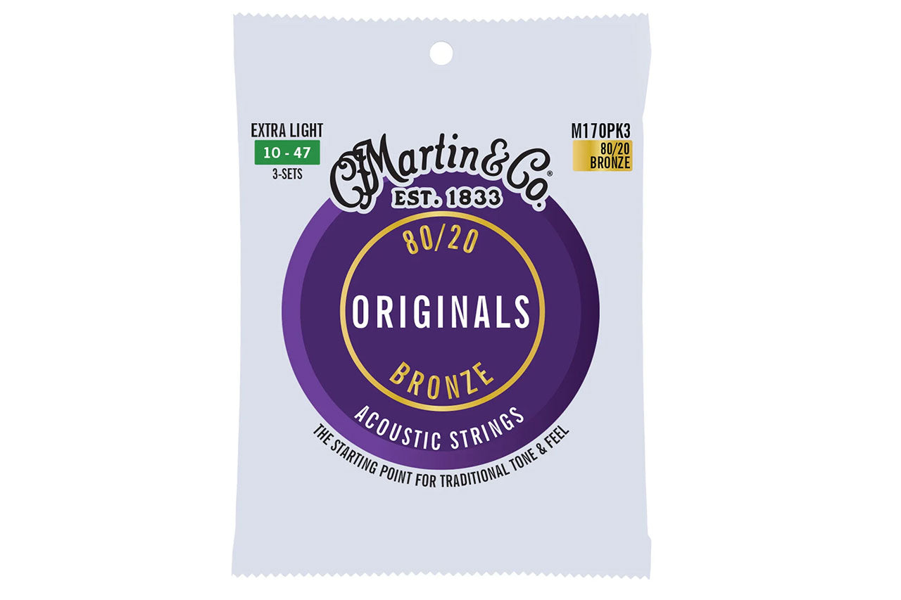 Martin Extra Light Bronze Guitar Strings