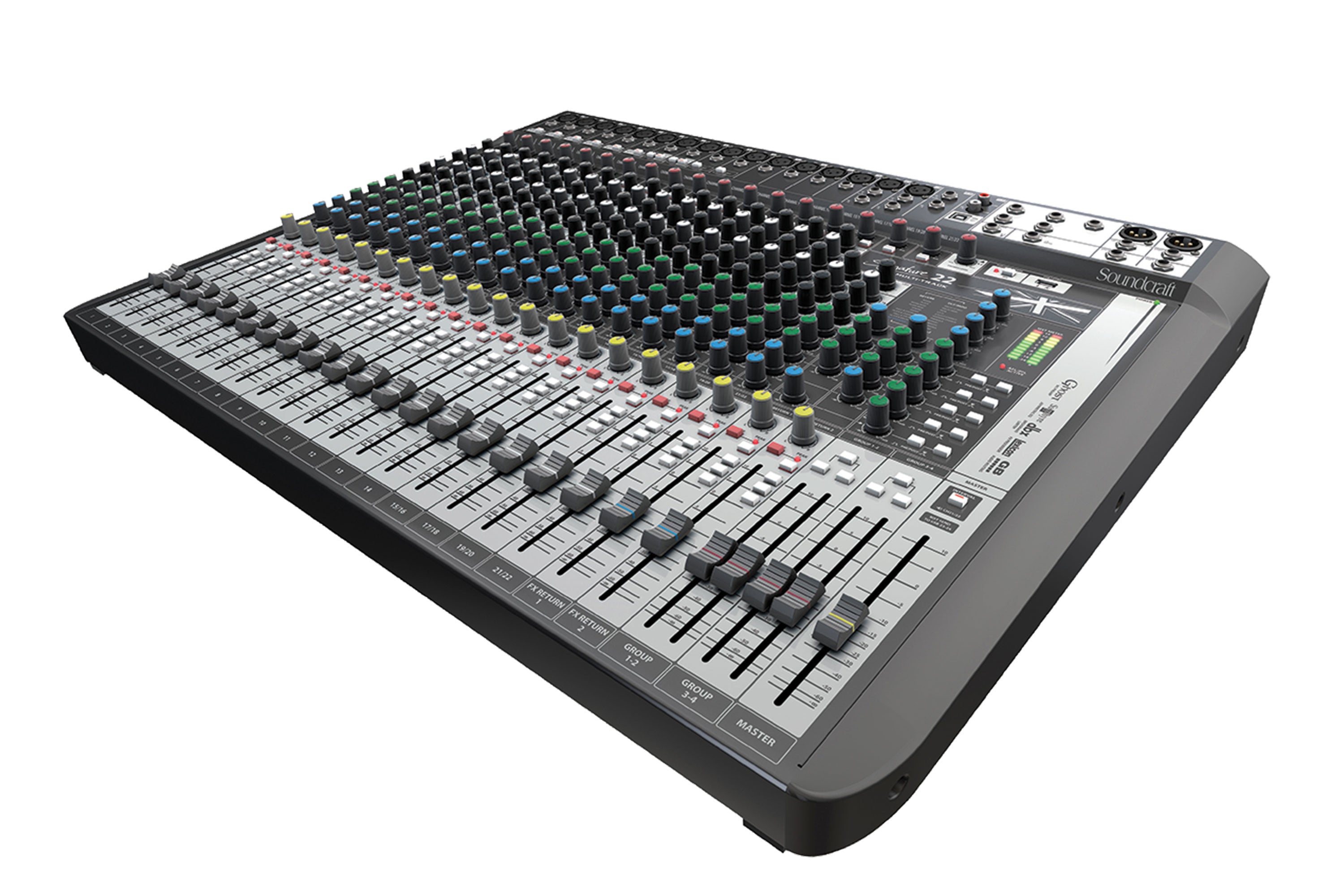 Soundcraft 22-Channel Multi-Track Mixer