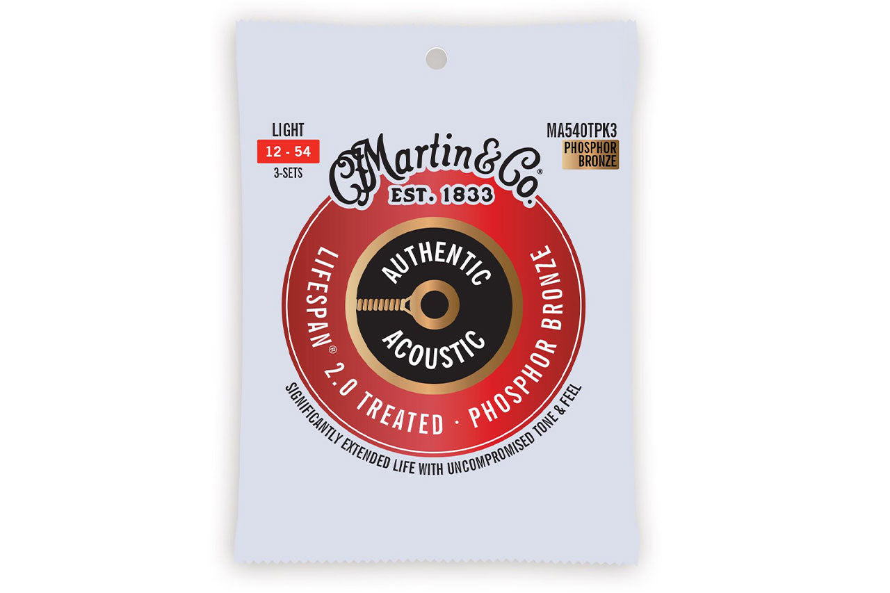 Martin Light Phosphor Bronze Guitar Strings