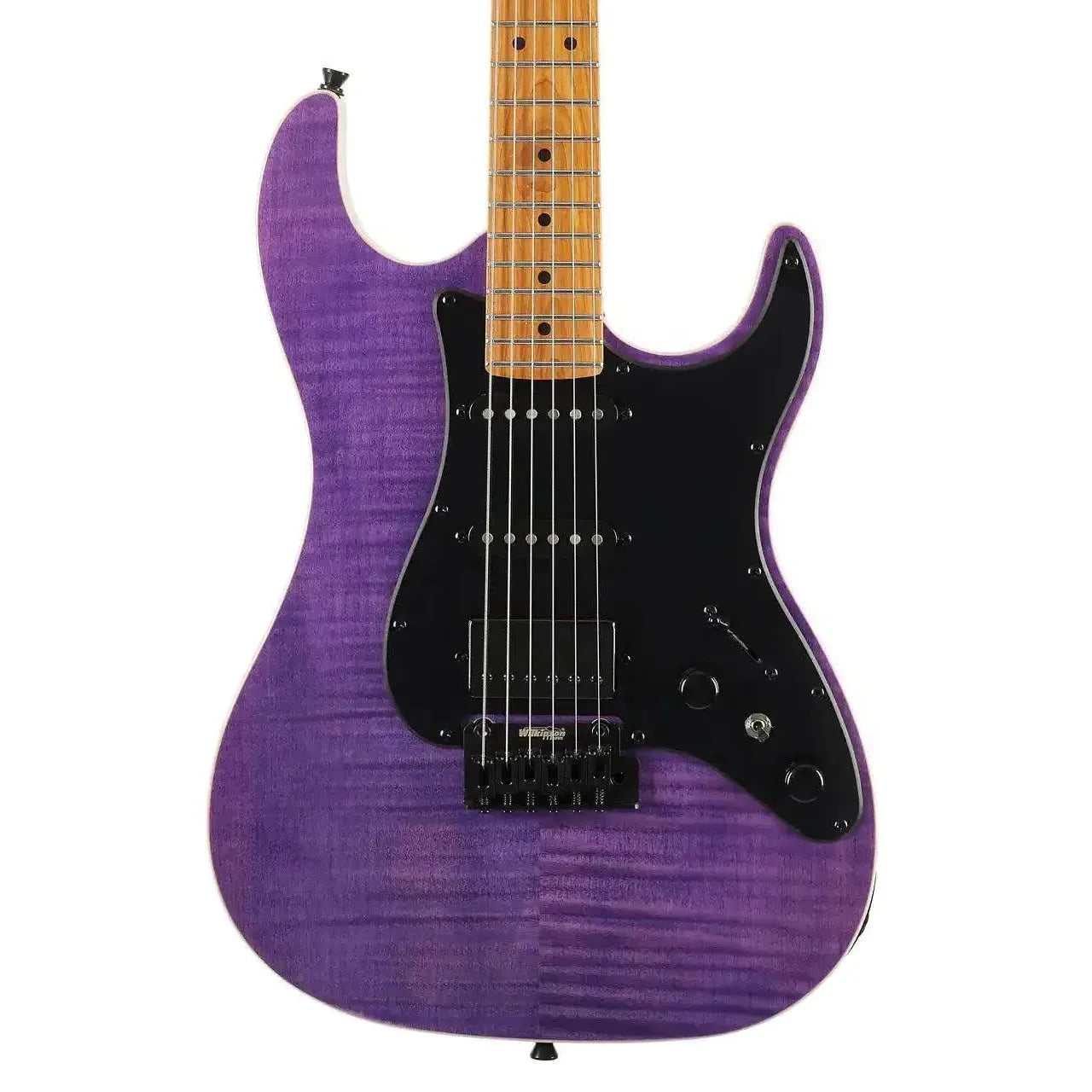 Jet JS-600 TPP Transparent Purple Stratocaster Electric Guitar