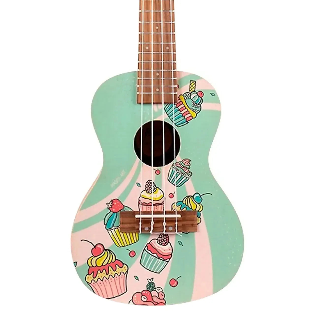 Flight AUC-33 Cupcake Concert Ukulele