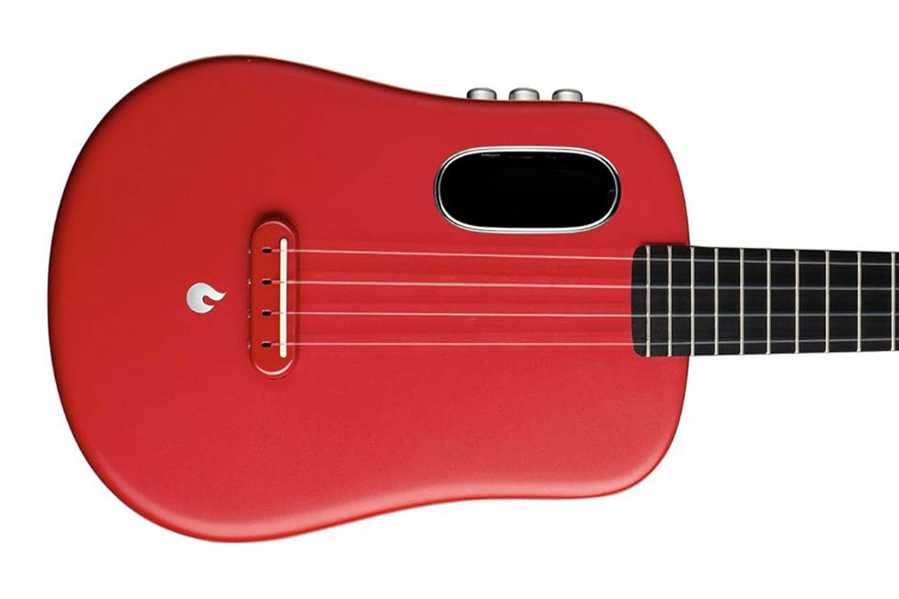 Lava U Red Acoustic-Electric Concert Ukulele