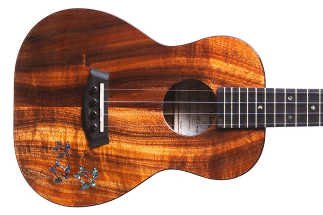 Kanile'a Honu Series Curly Koa Tenor Ukulele