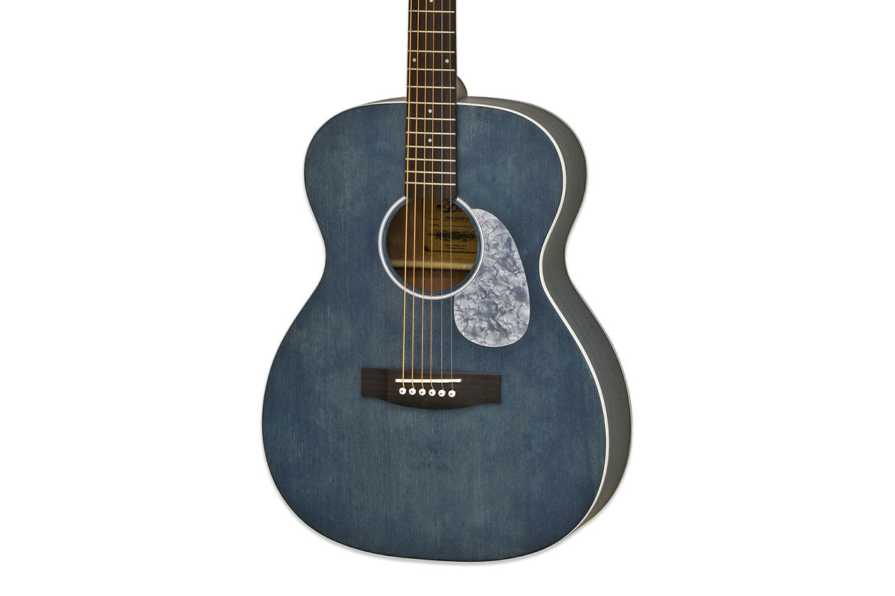 Aria 101-UP-STBL Stained Blue Orchestra Guitar