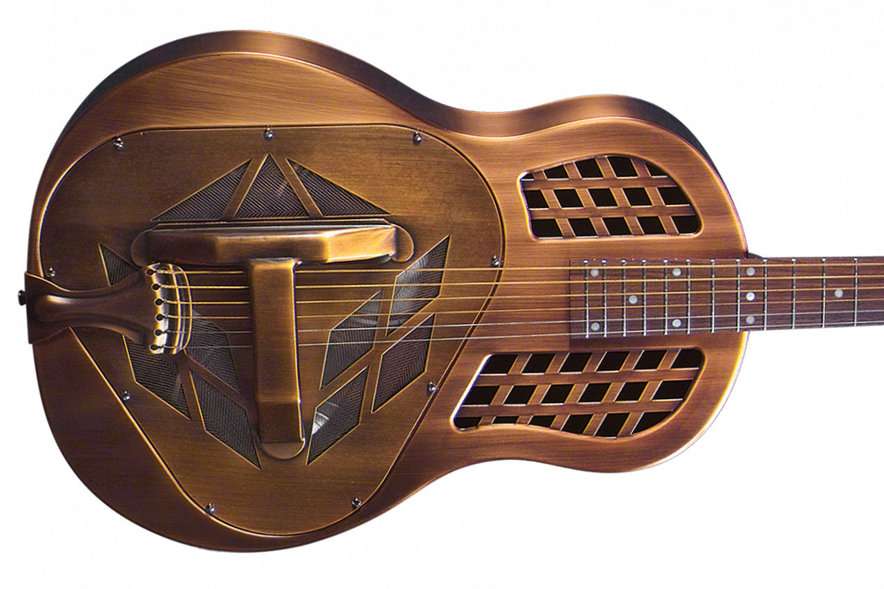 Regal RC-56 Copper Resophonic Guitar