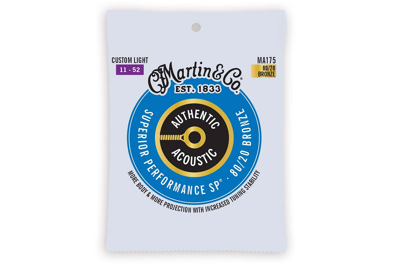 Martin Custom Light Bronze Guitar Strings