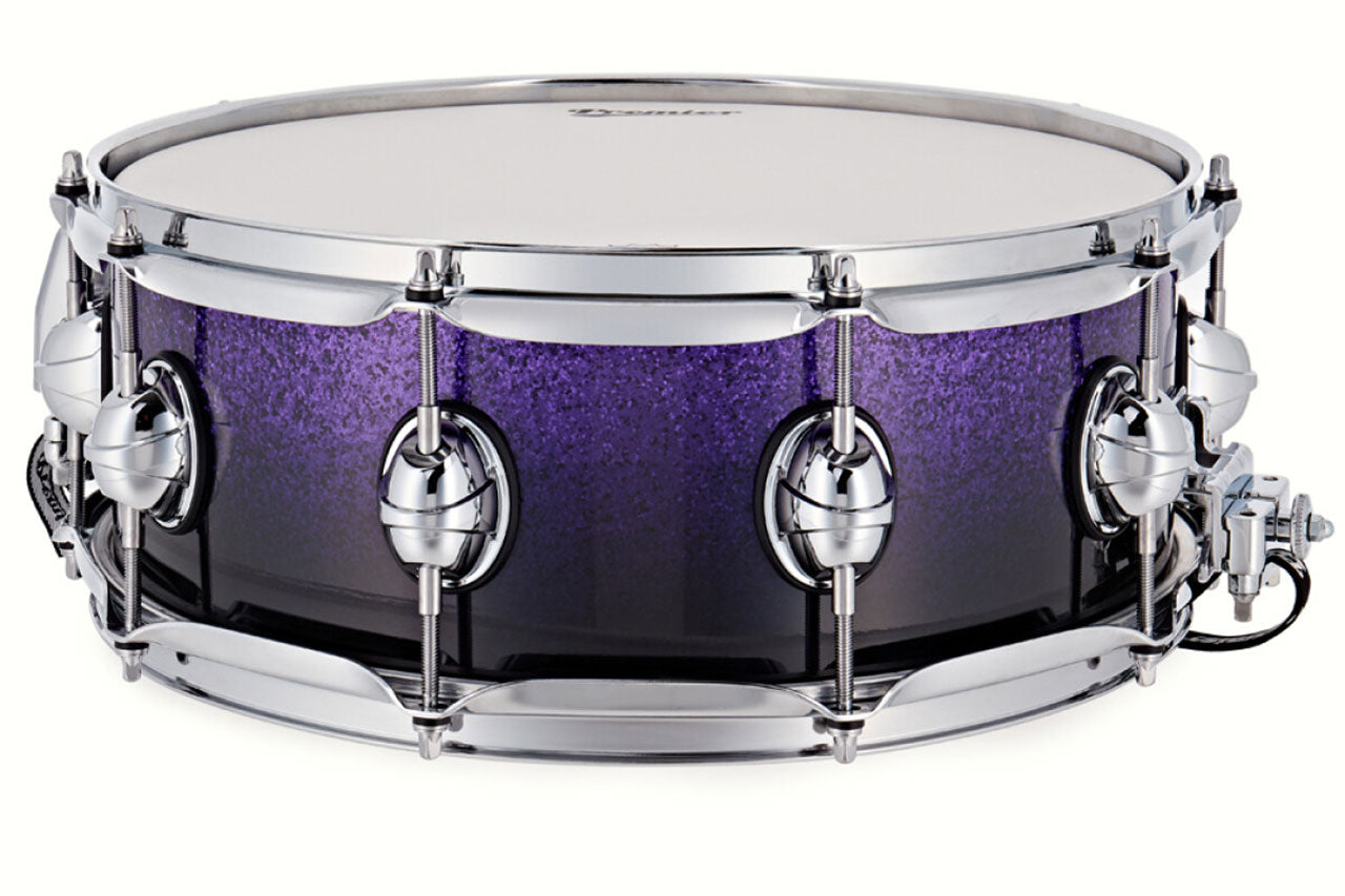 Premier 14" x 5.5" Genista Maple Snare Drum