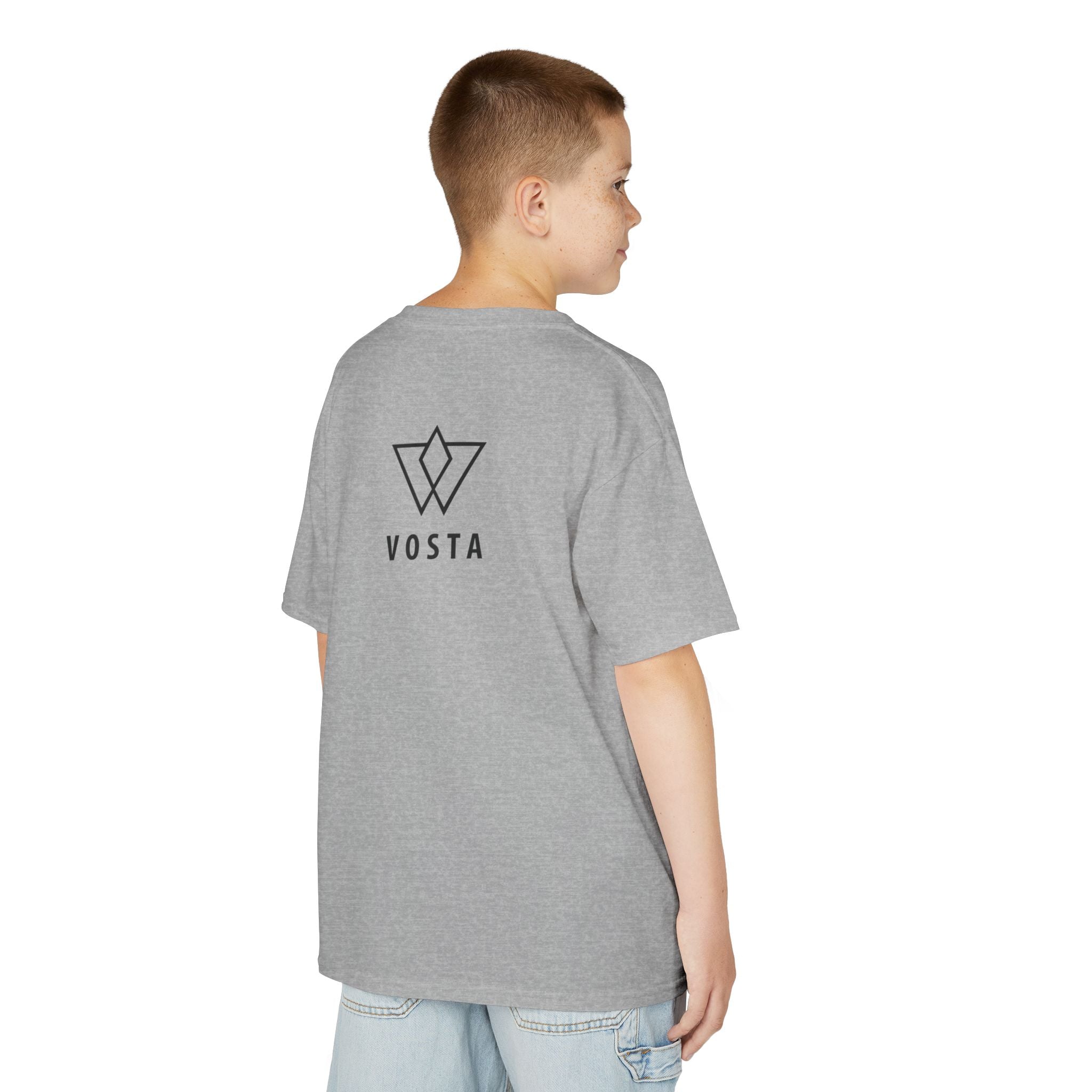 Vosta Kids T-Shirt — Black Logo
