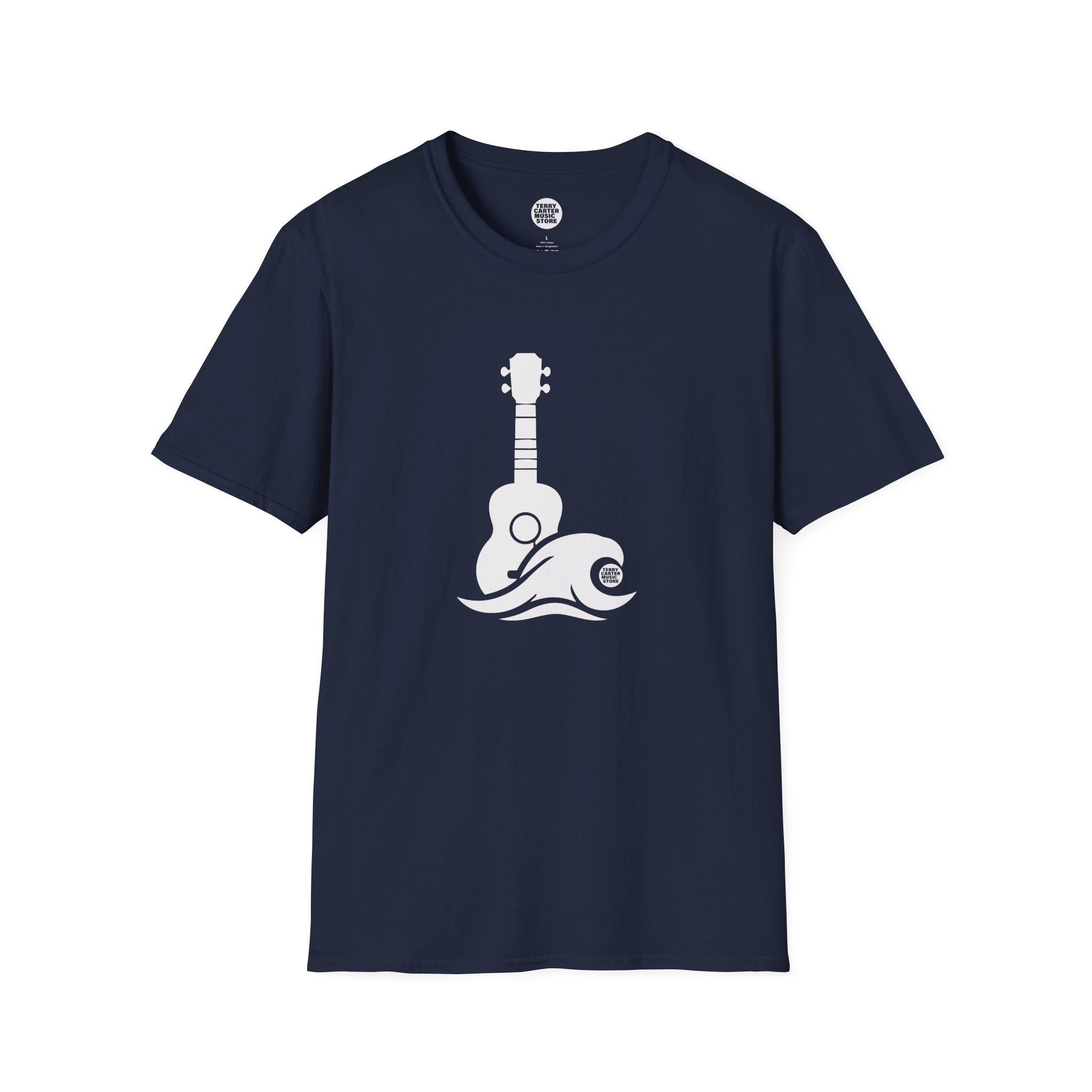 Ukulele Musician T‑Shirt - White Logo