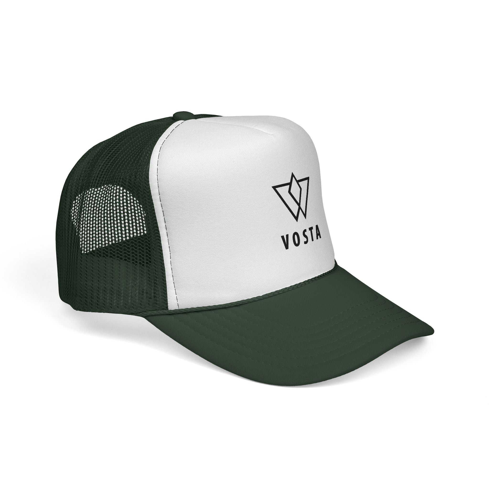 Vosta Trucker Cap — Black Logo