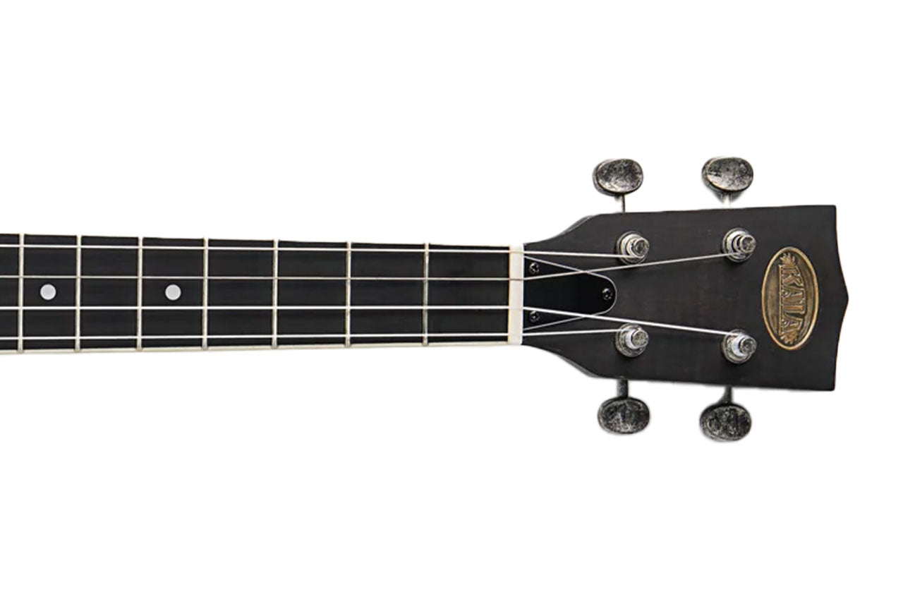 Kala Resonator Matte Black Baritone Ukulele