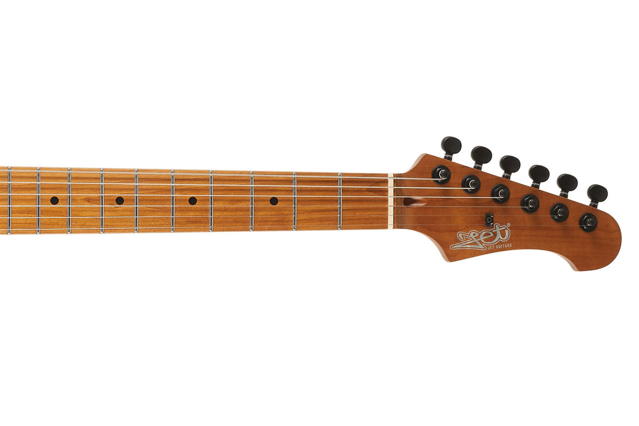 Jet JS-600 TPP Transparent Purple Stratocaster Electric Guitar