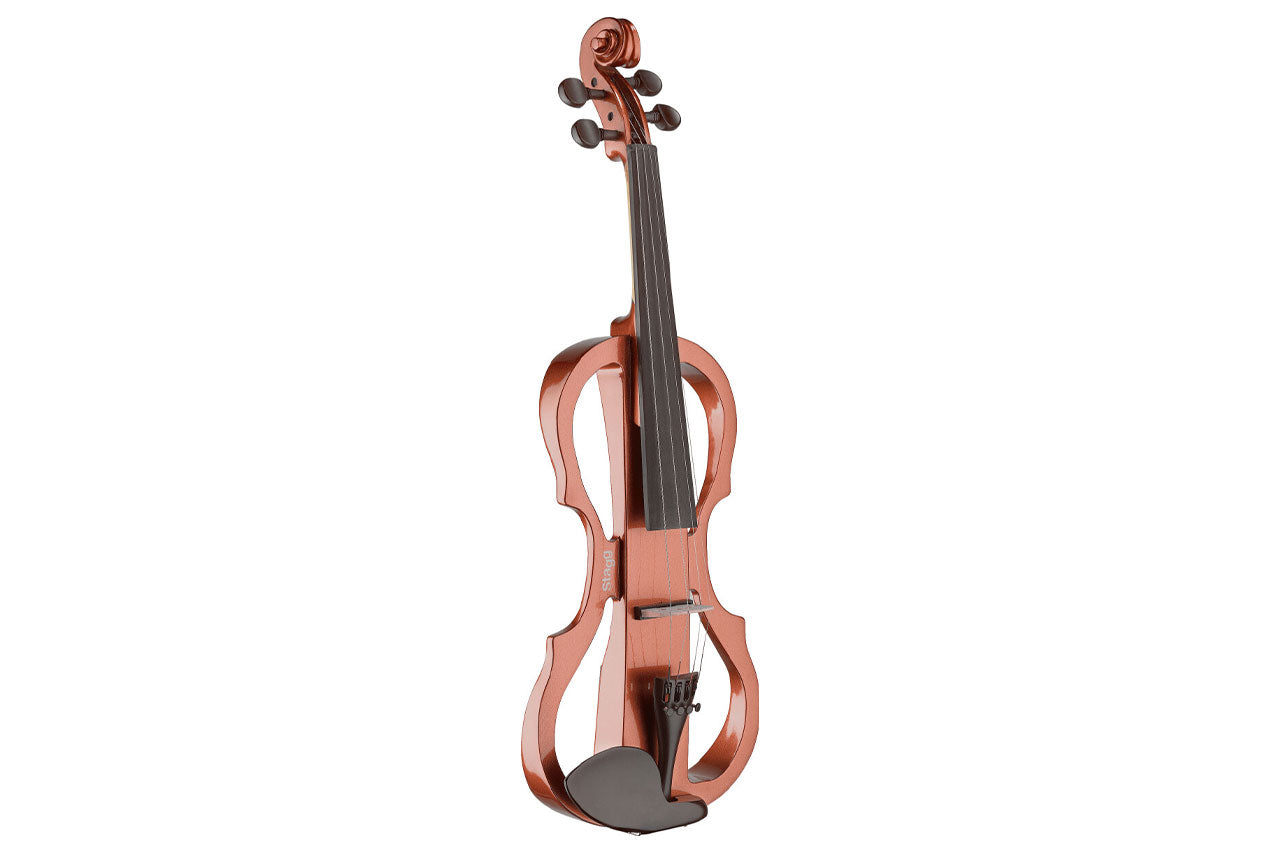 Stagg 4/4 Violinburst Electric Violin 