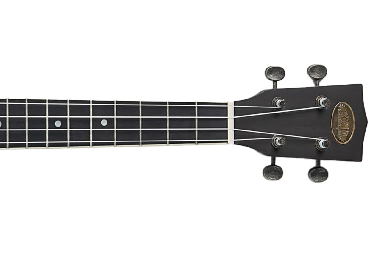 Kala Resonator Matte Black Tenor Ukulele