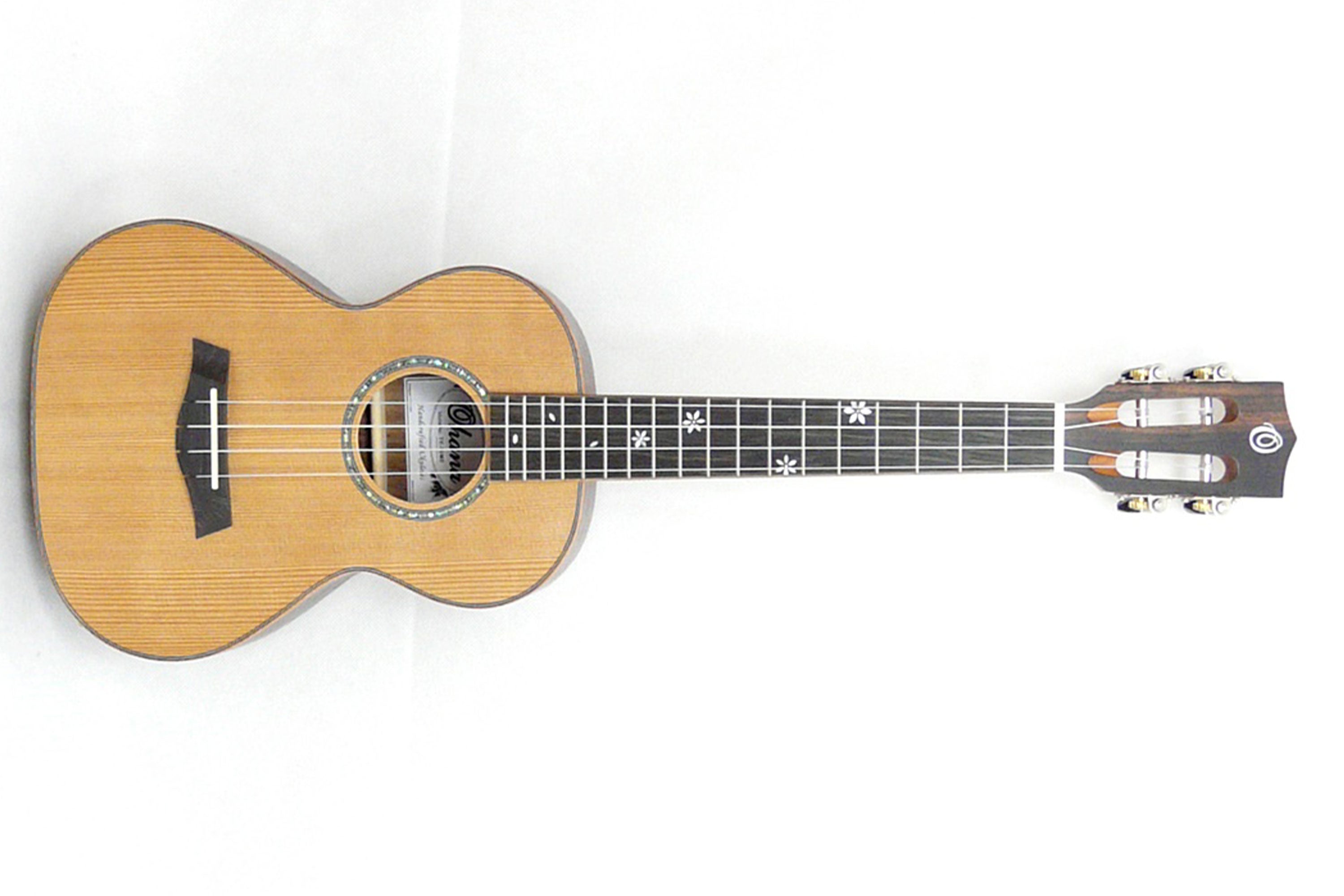 Ohana Cedar Top & Macassar Ebony Tenor Ukulele