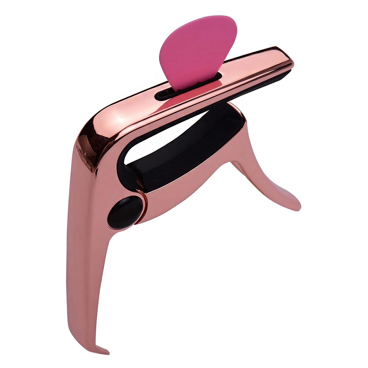 TC-02 Multifunctional Zinc Alloy Guitar Capo - Pink