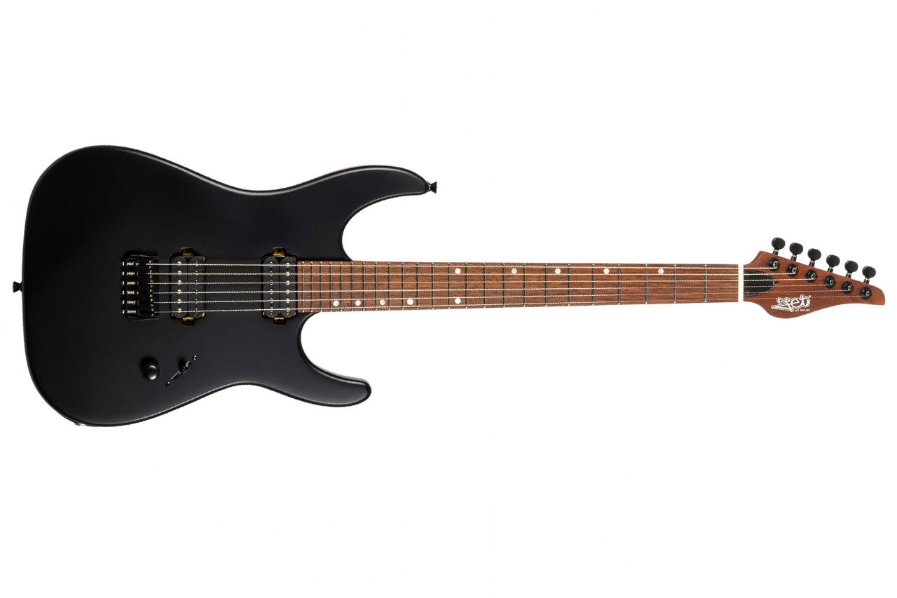 Jet JS-507 STYGIAN Satin Black Stratocaster Electric Guitar