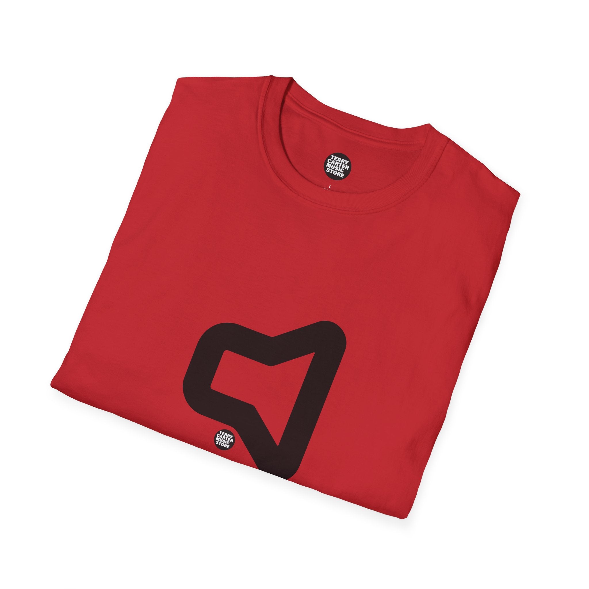 Speaker Icon T‑Shirt - Black Logo