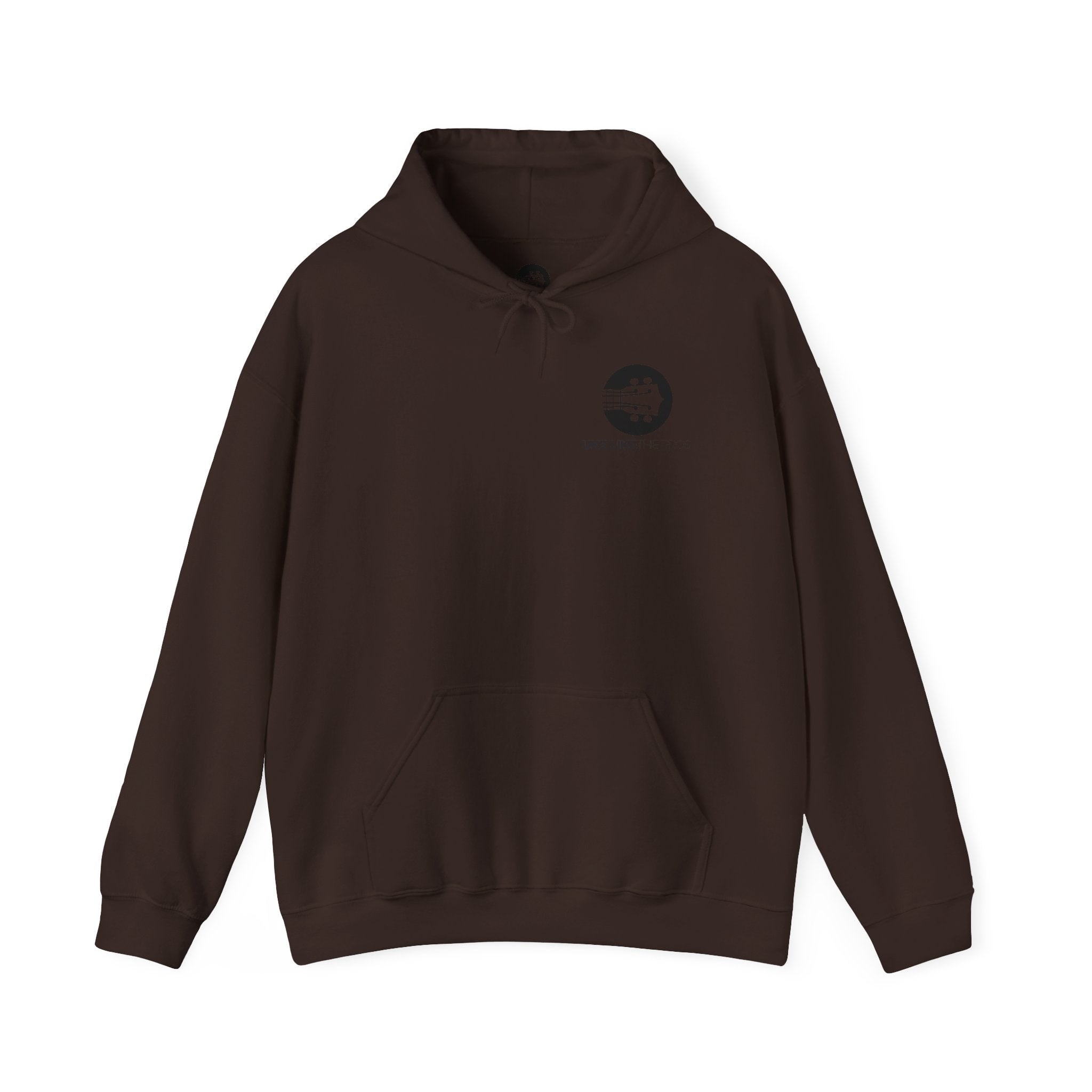 Uke Like The Pros Hoodie - Black Logo Pullover