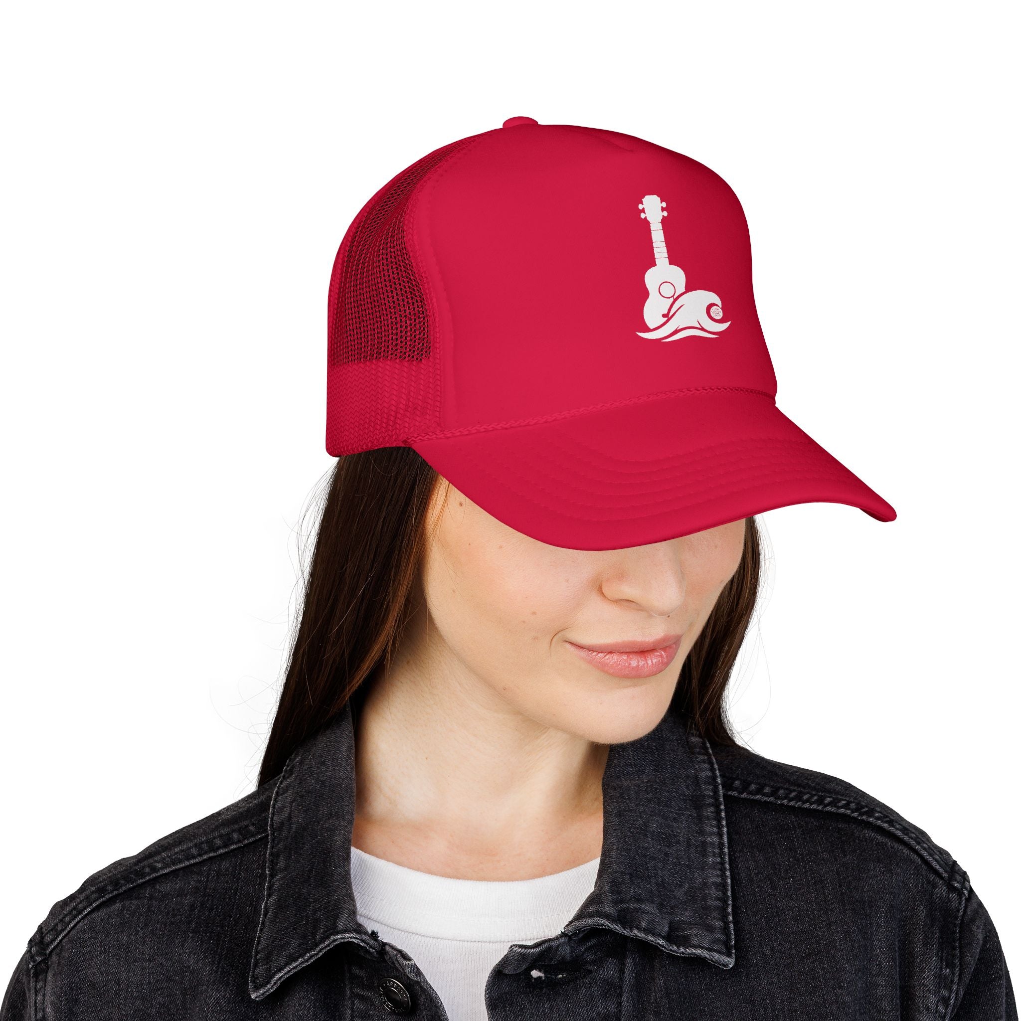 Ukulele Musician Foam Trucker Hat