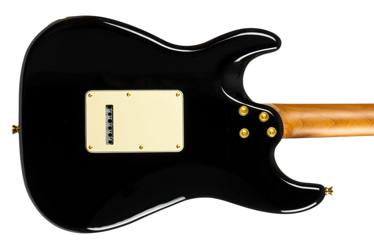 Jet JS-480 BK G Black Stratocaster Electric Guitar