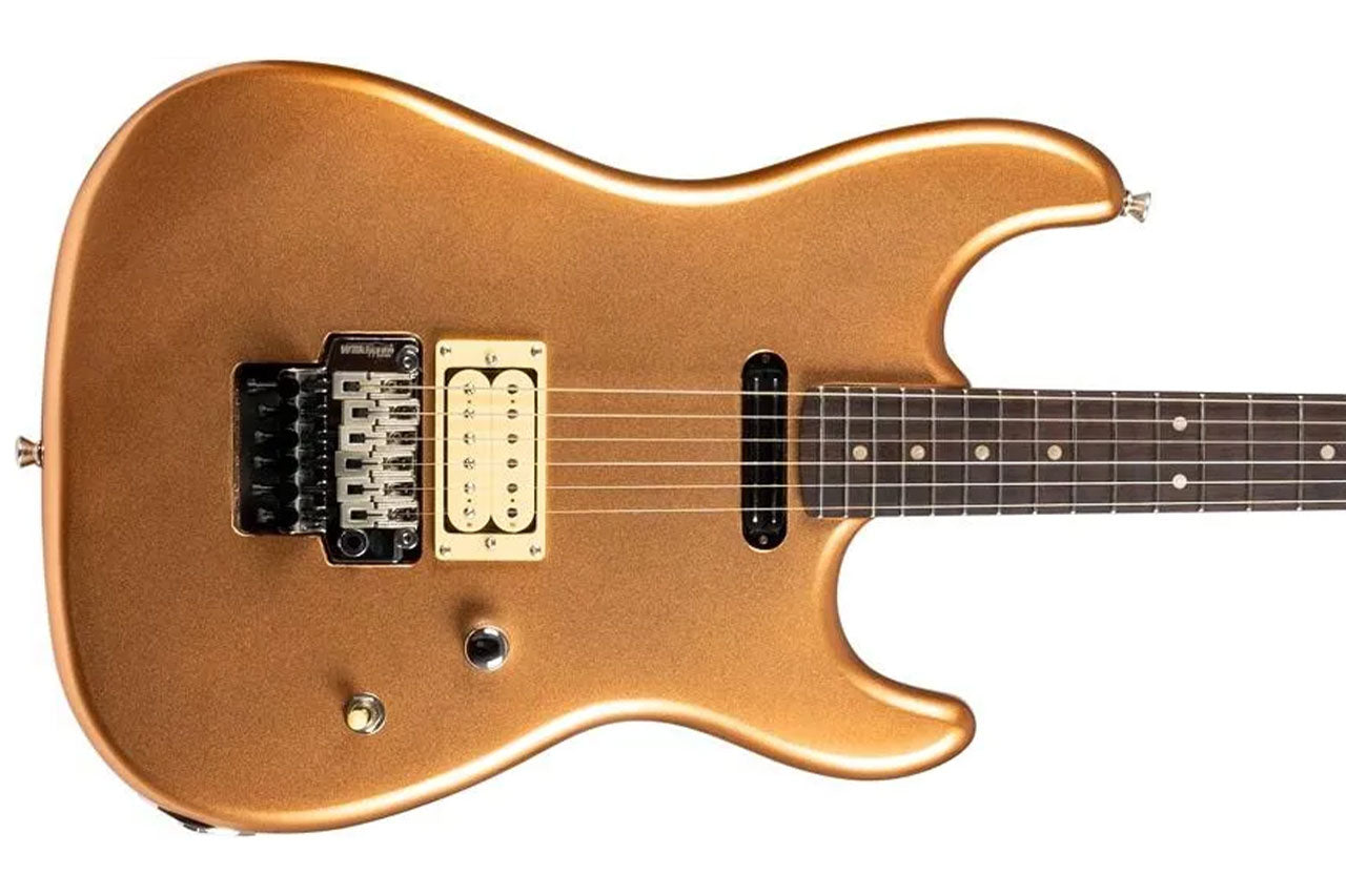 Jet JS-700 CPR HS Copper Stratocaster Electric Guitar