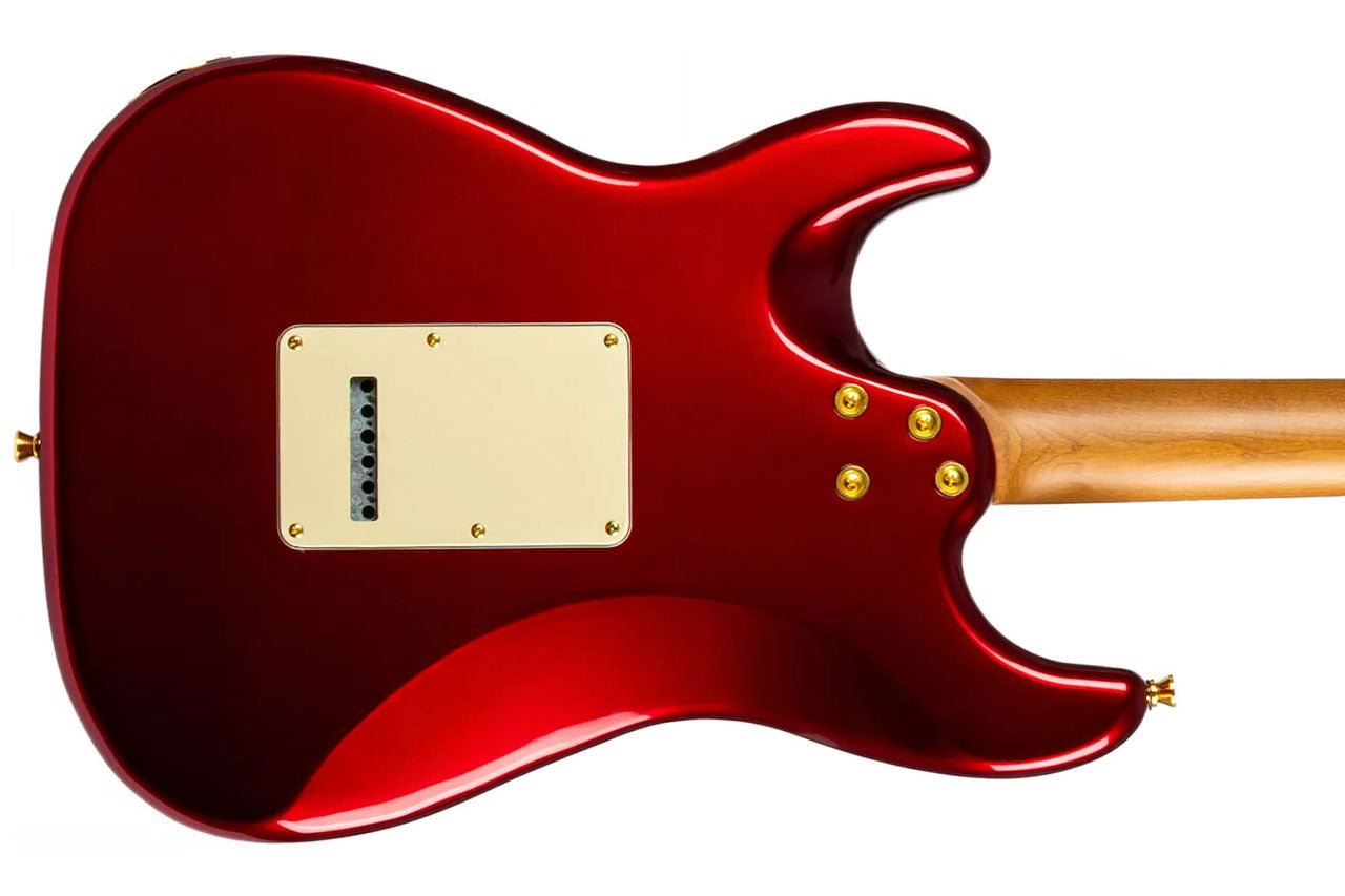 Jet JS-480 WR G Wine Red Stratocaster Electric Guitar